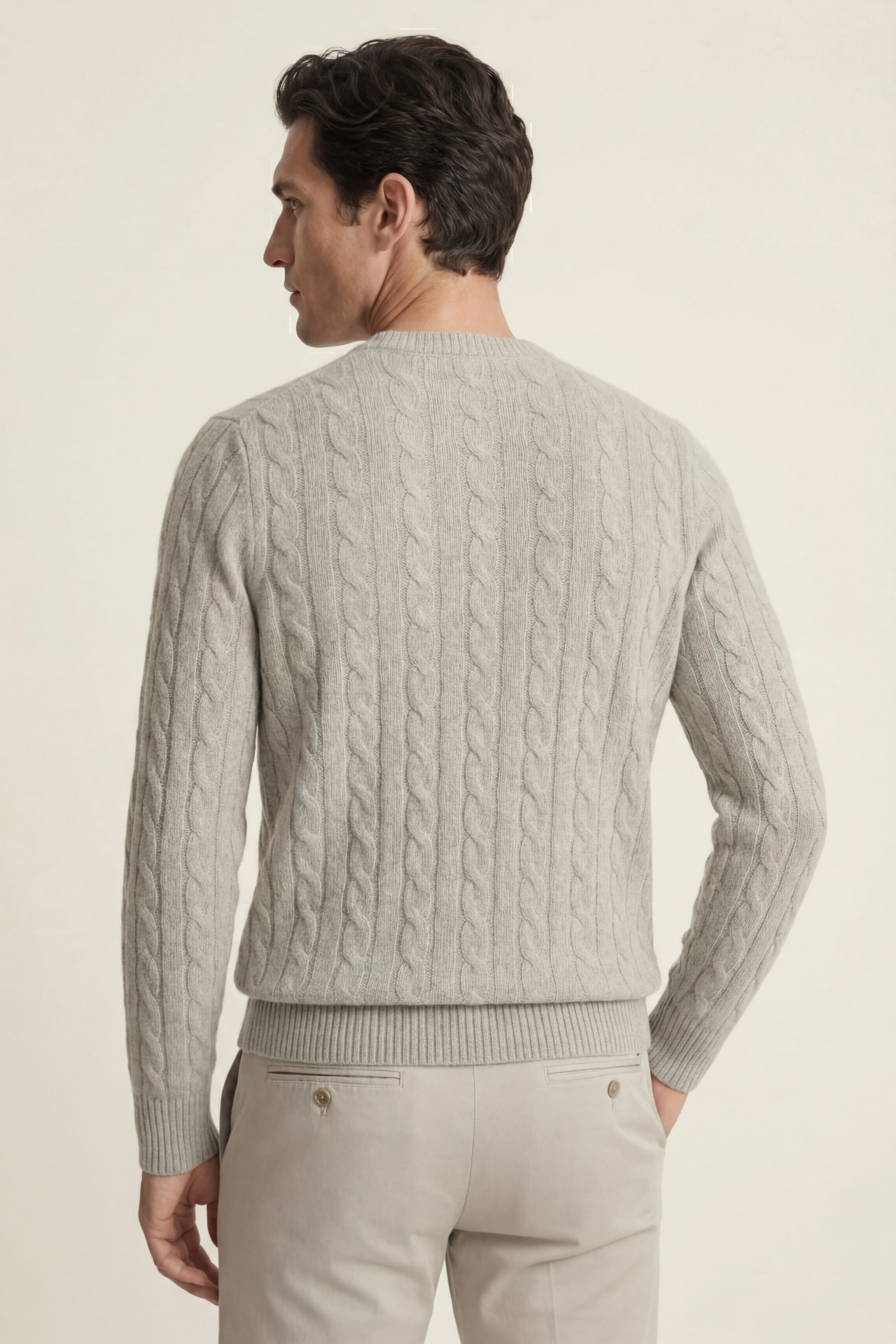 Soreno Cashmere Knit Grey
