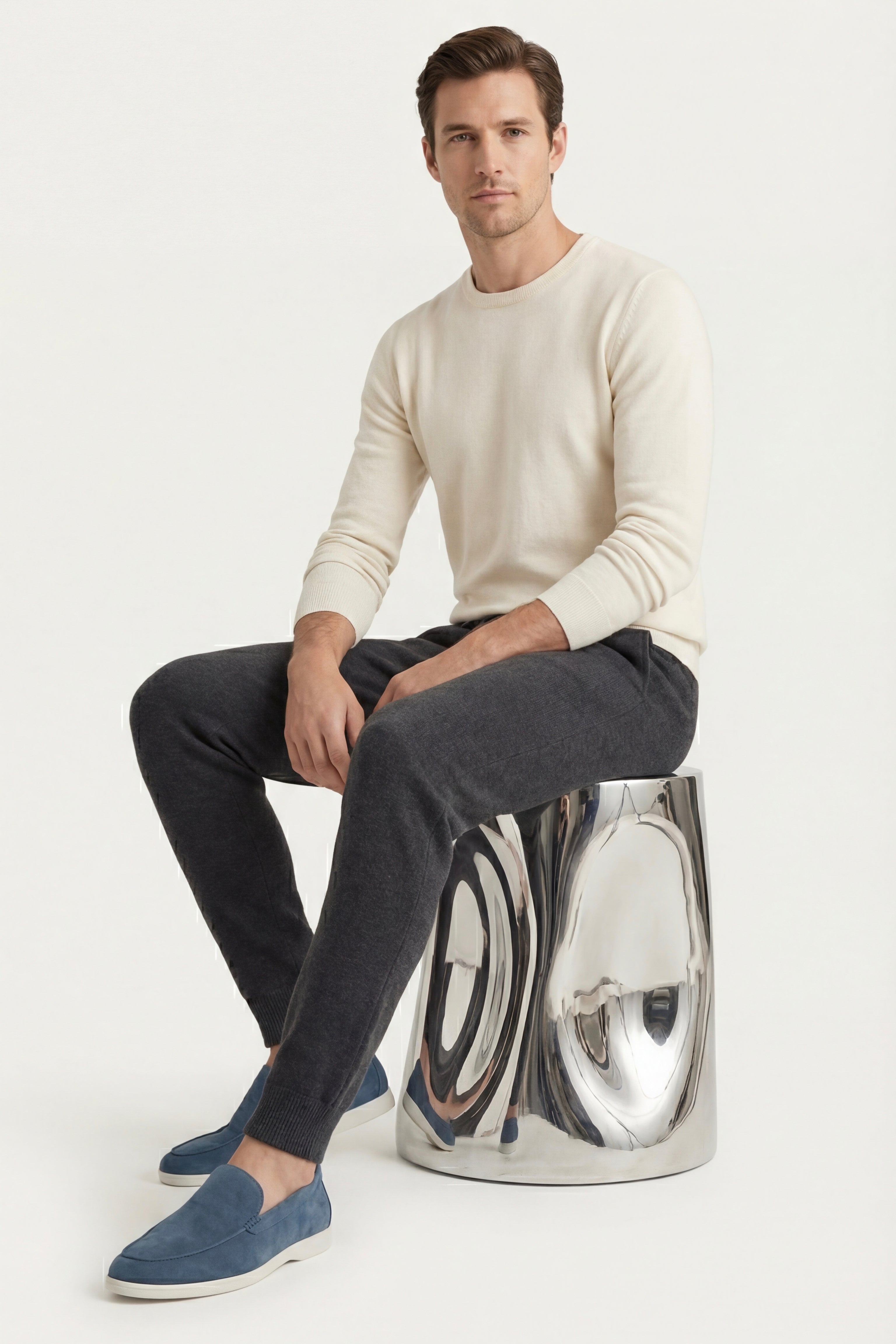 Tavaro Lounge Trousers Dark Grey