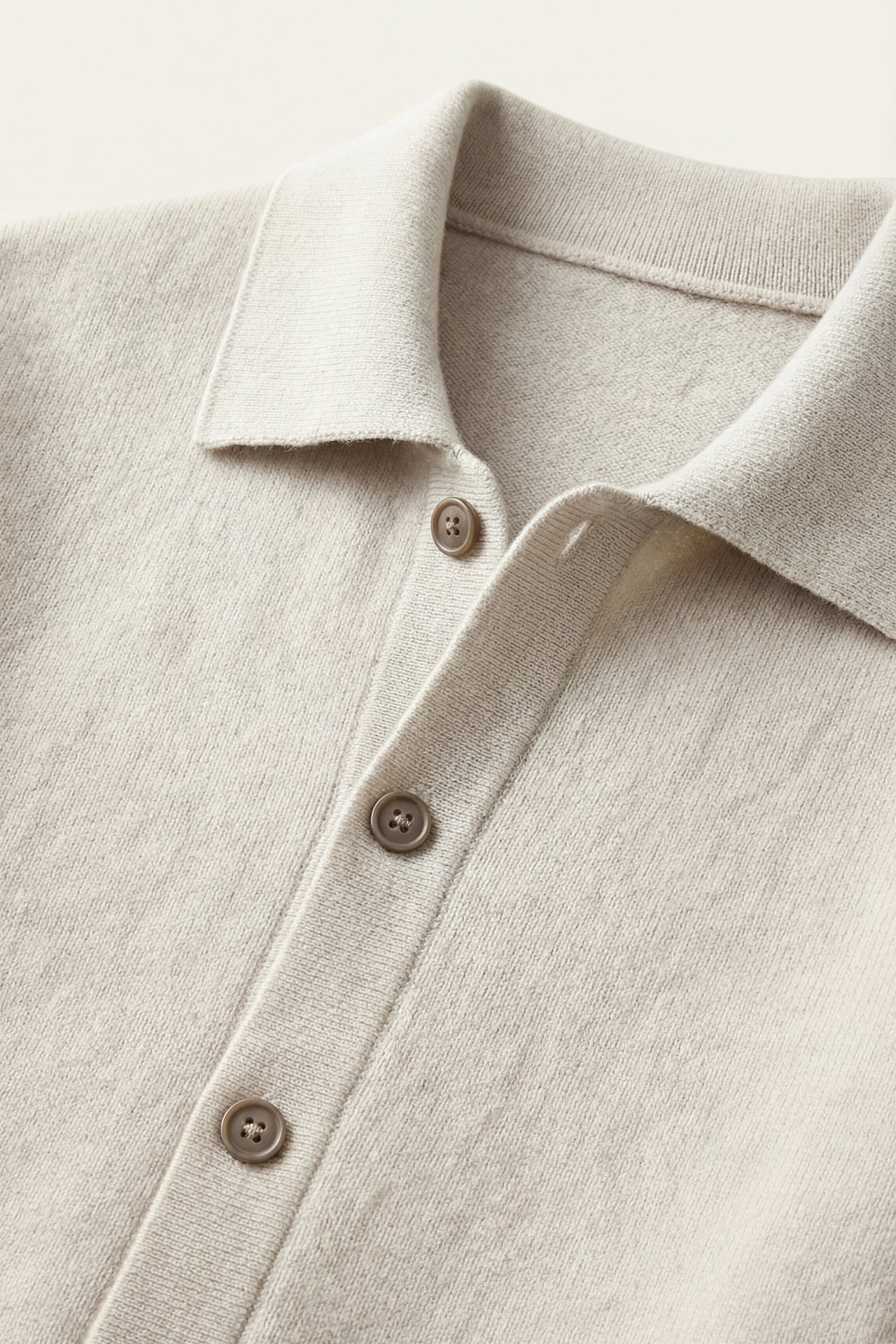 Lorenzo Cashmere Cardigan Ivory