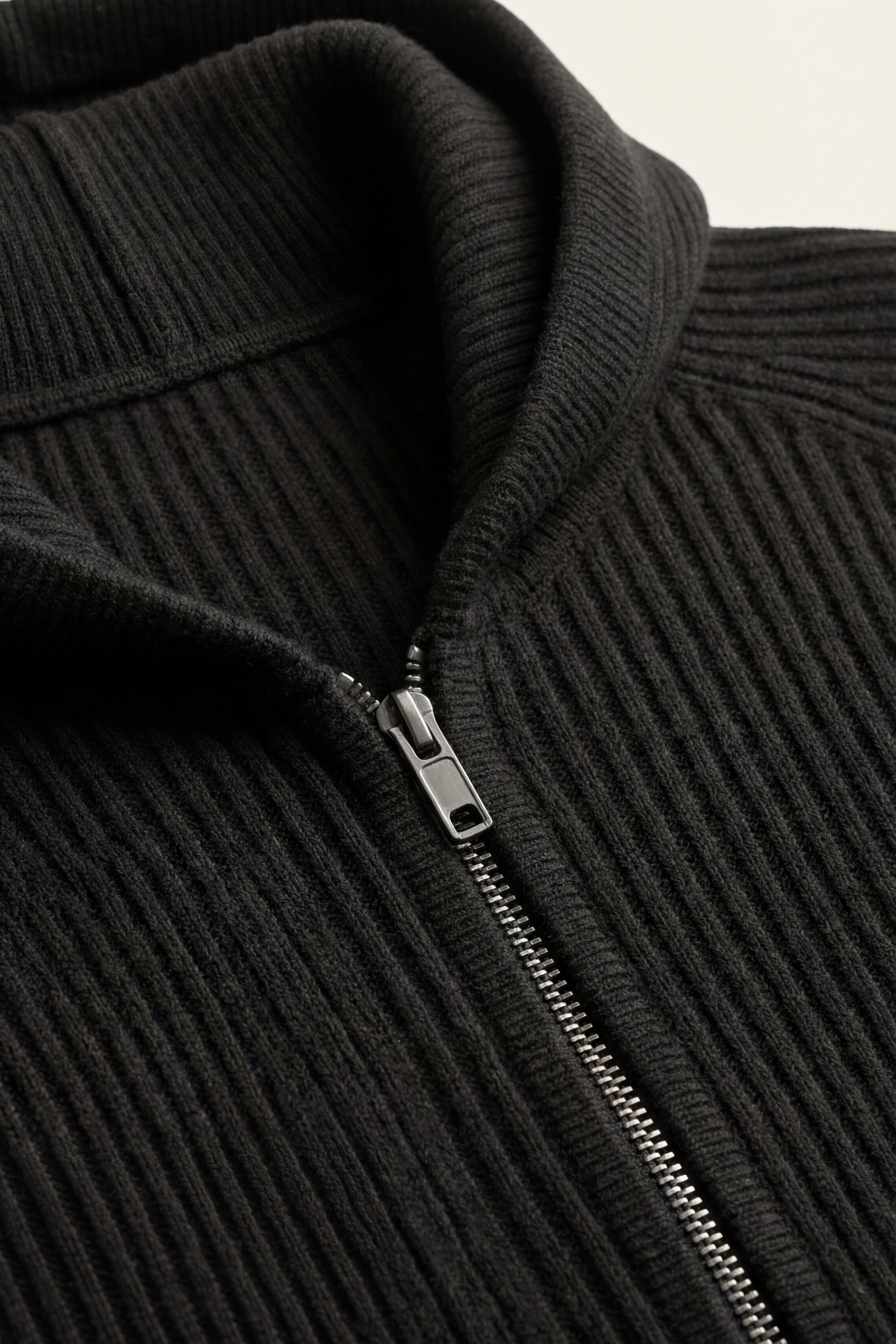 Sorrento Hooded Knit Black