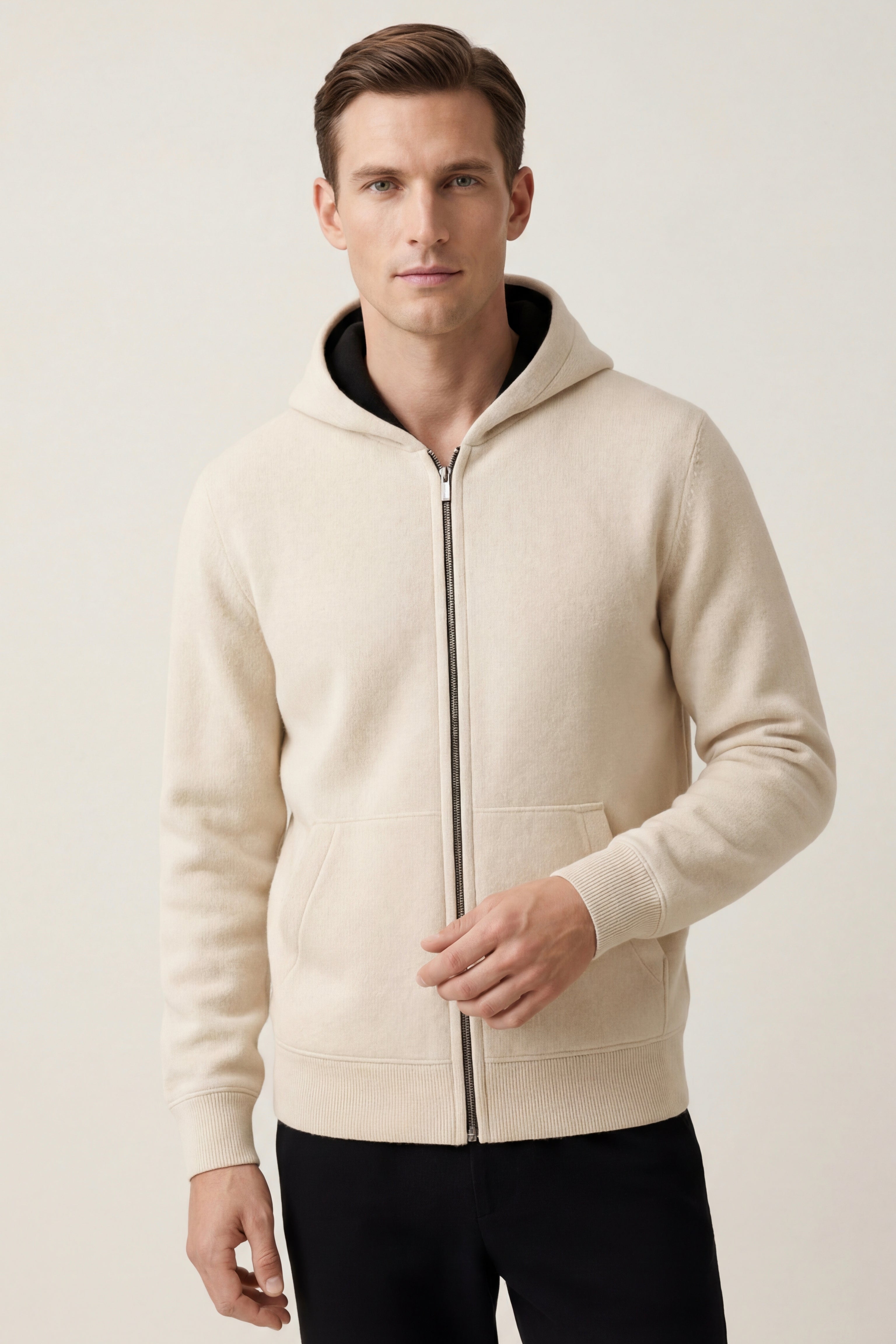 Novaro Hooded Zip Knit