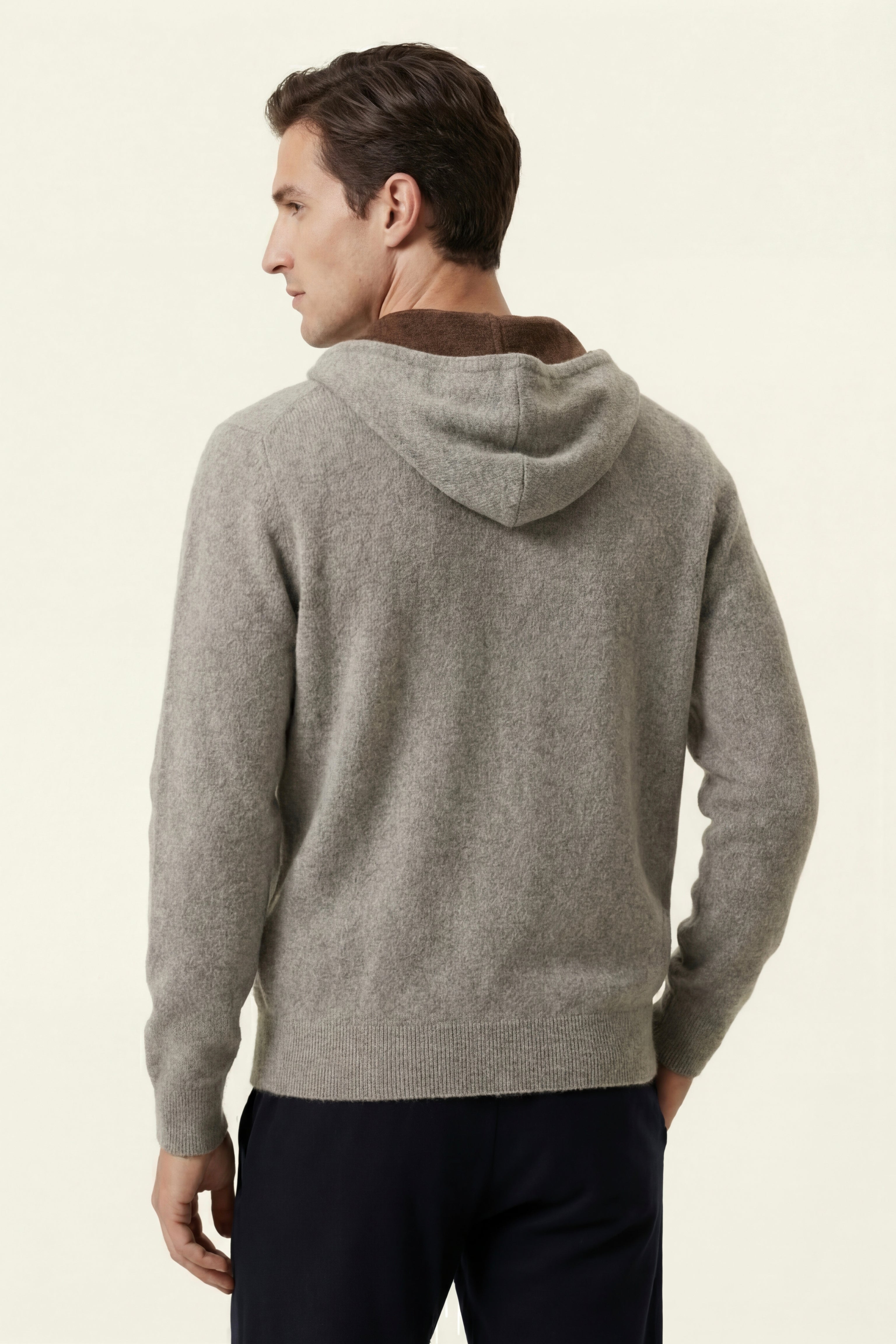 Novaro Hooded Zip Knit