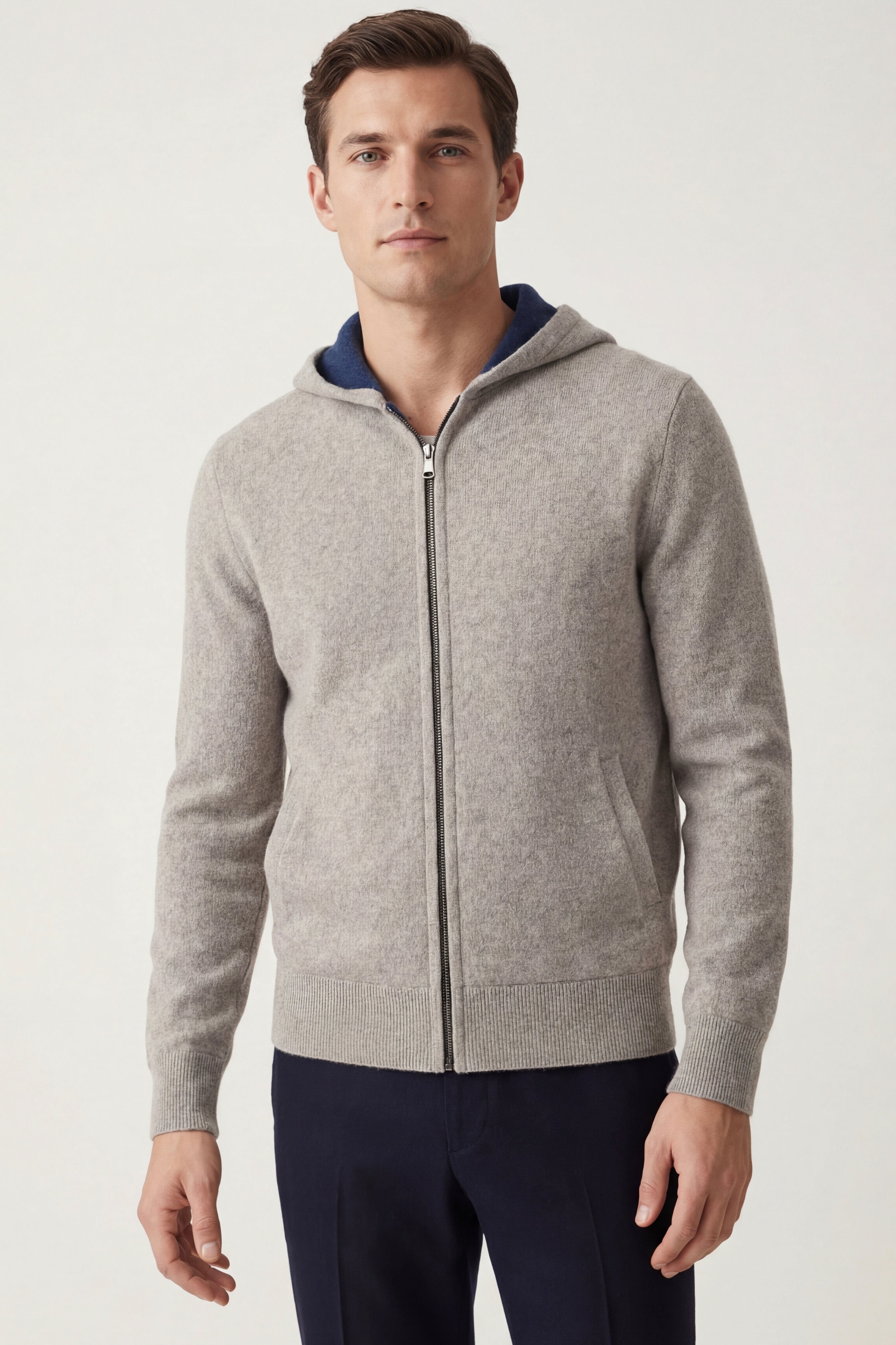 Novaro Hooded Zip Knit