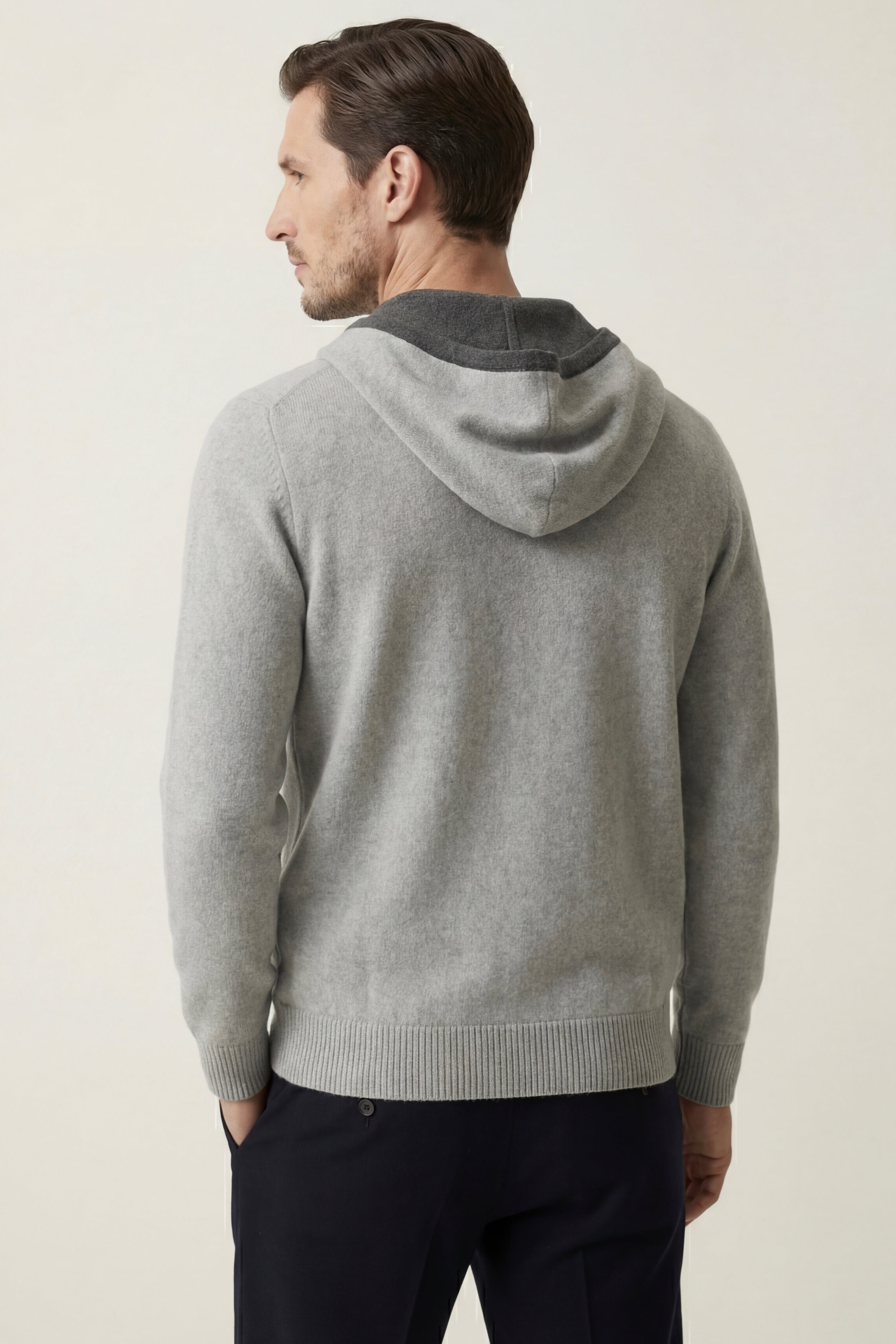 Sorano Hooded Cardigan Grey