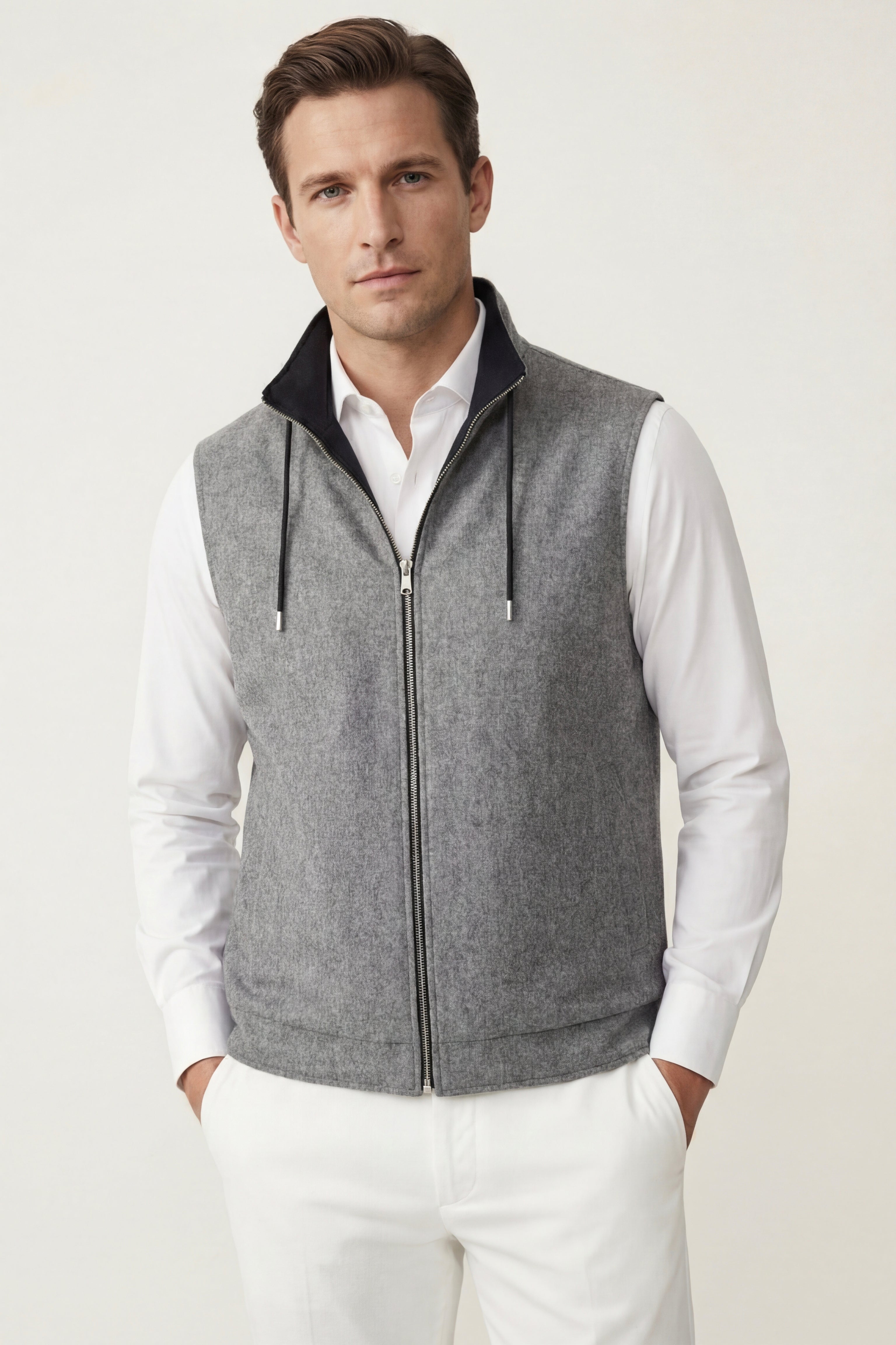 Leonis Reversible Vest Black