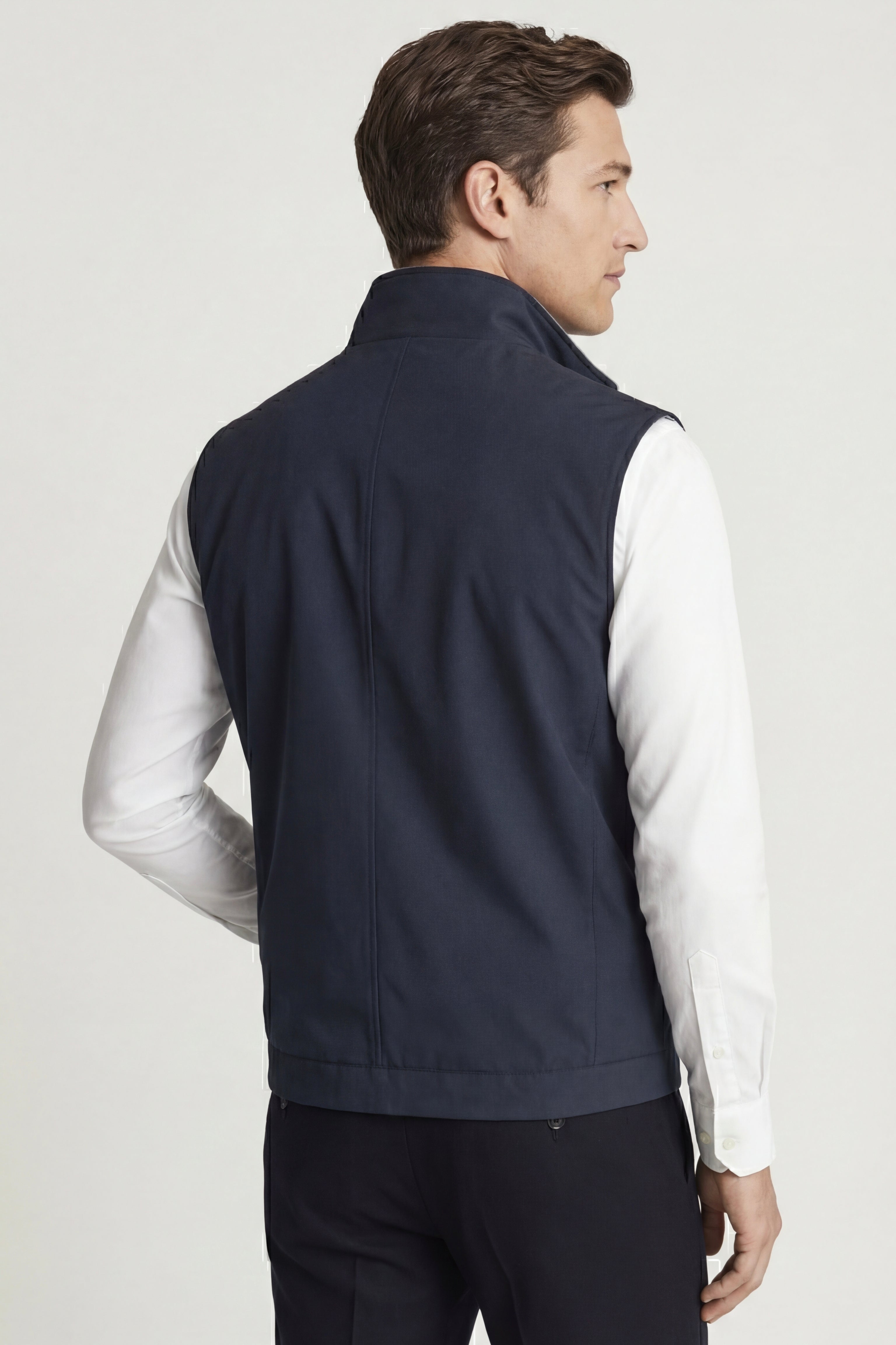 Leonis Reversible Vest Navy