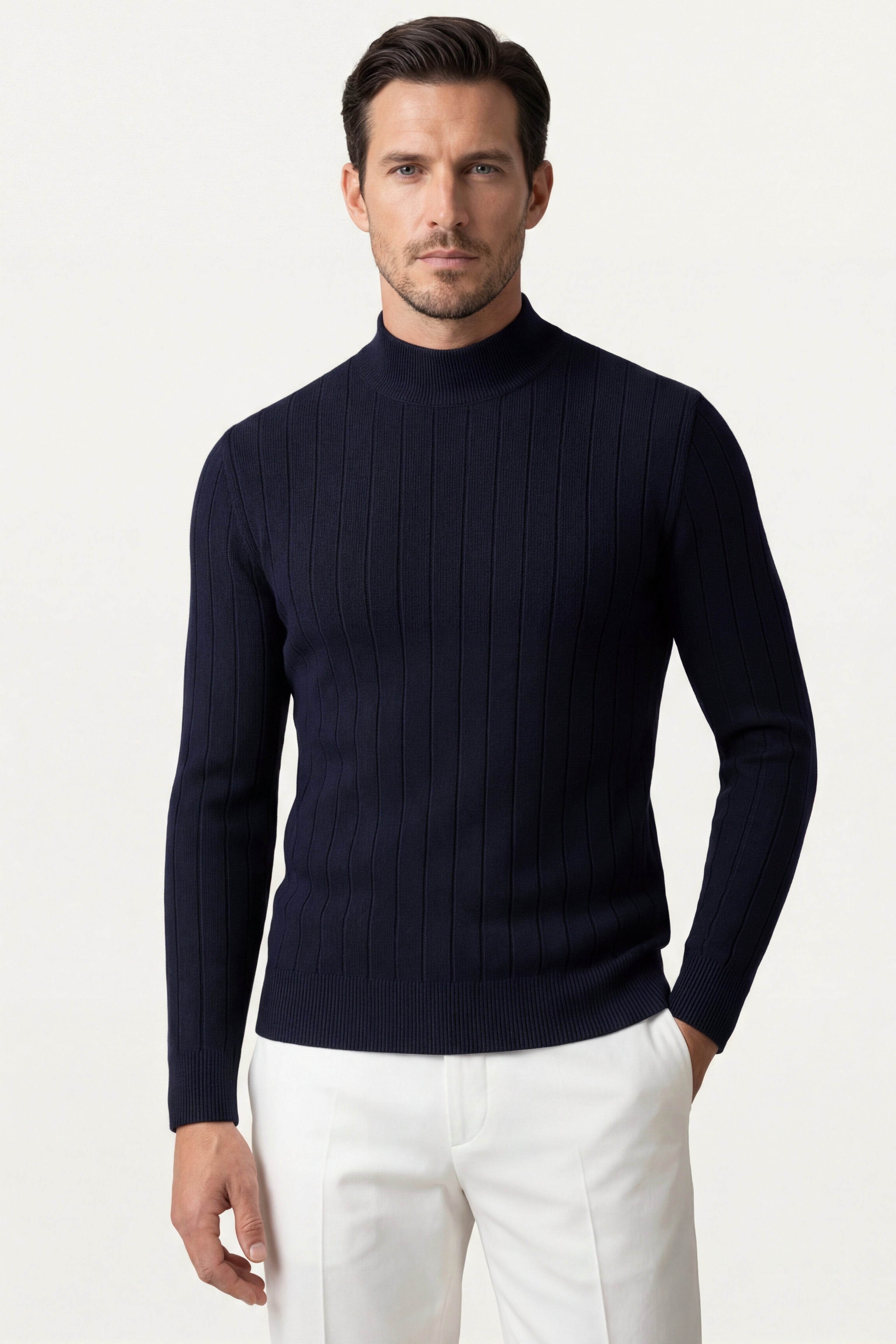 Arleno Turtleneck Navy