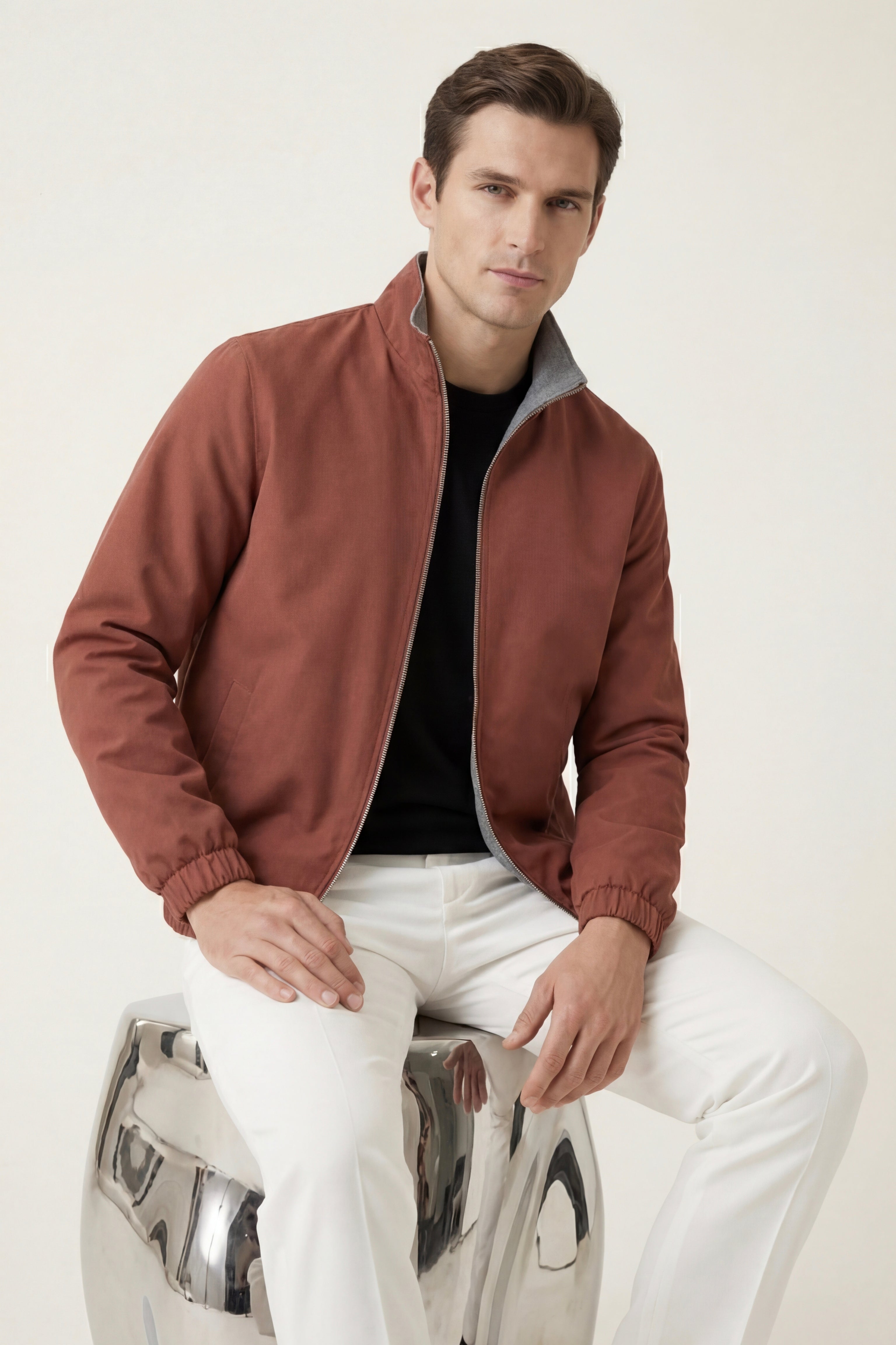 Maretti Reverso Jacket Terracotta