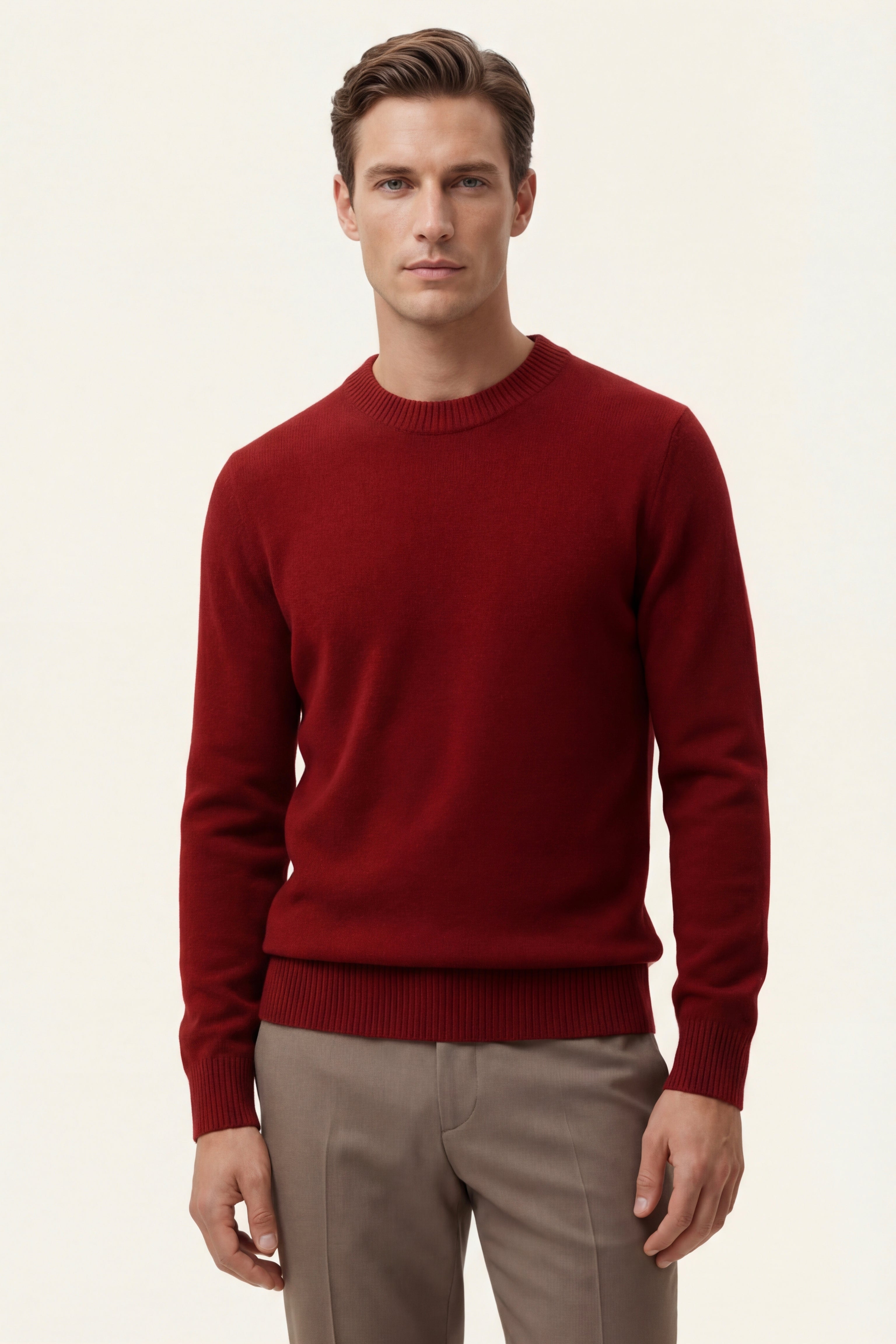 Taviani Cashmere Knit Burgundy