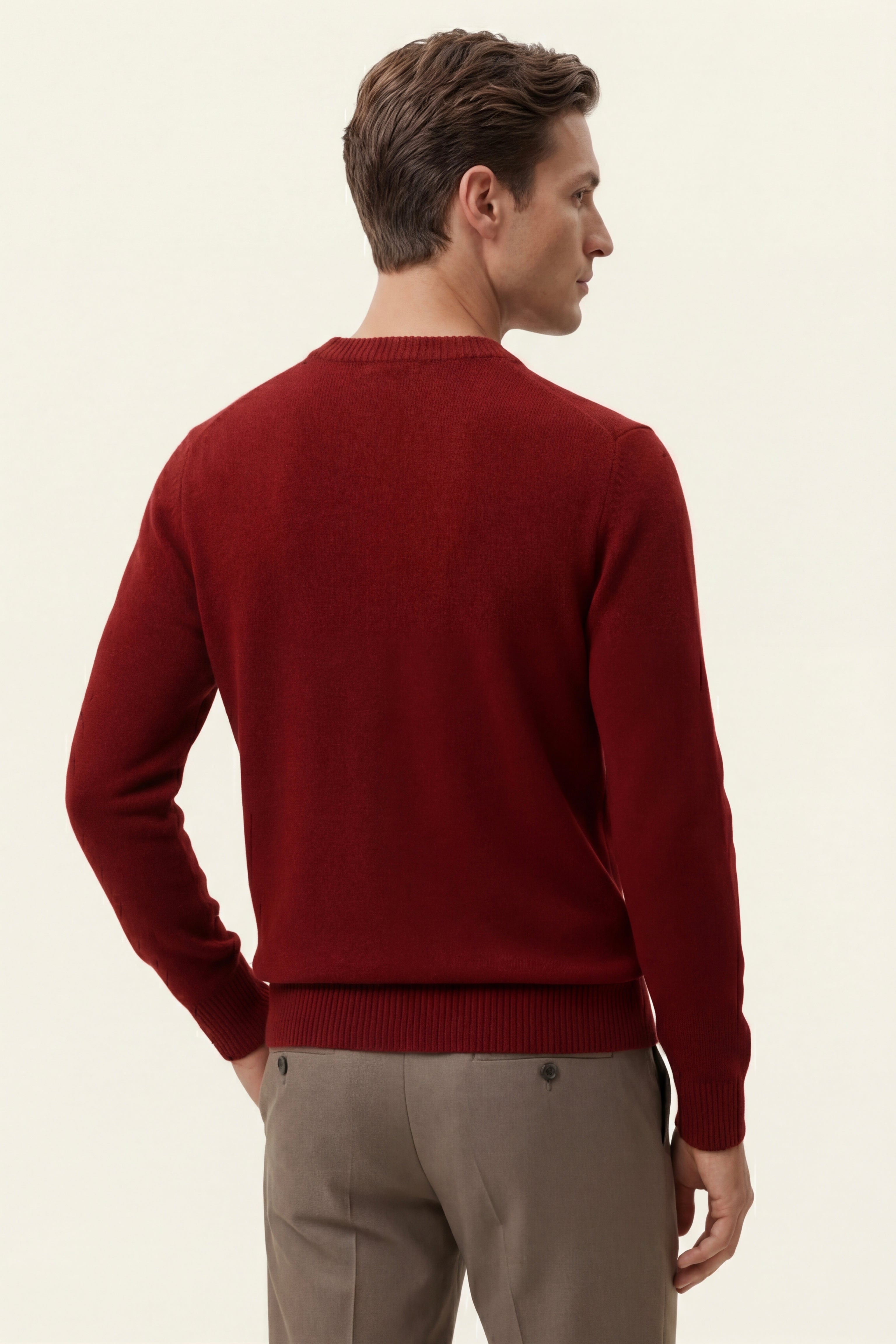 Taviani Cashmere Knit Burgundy