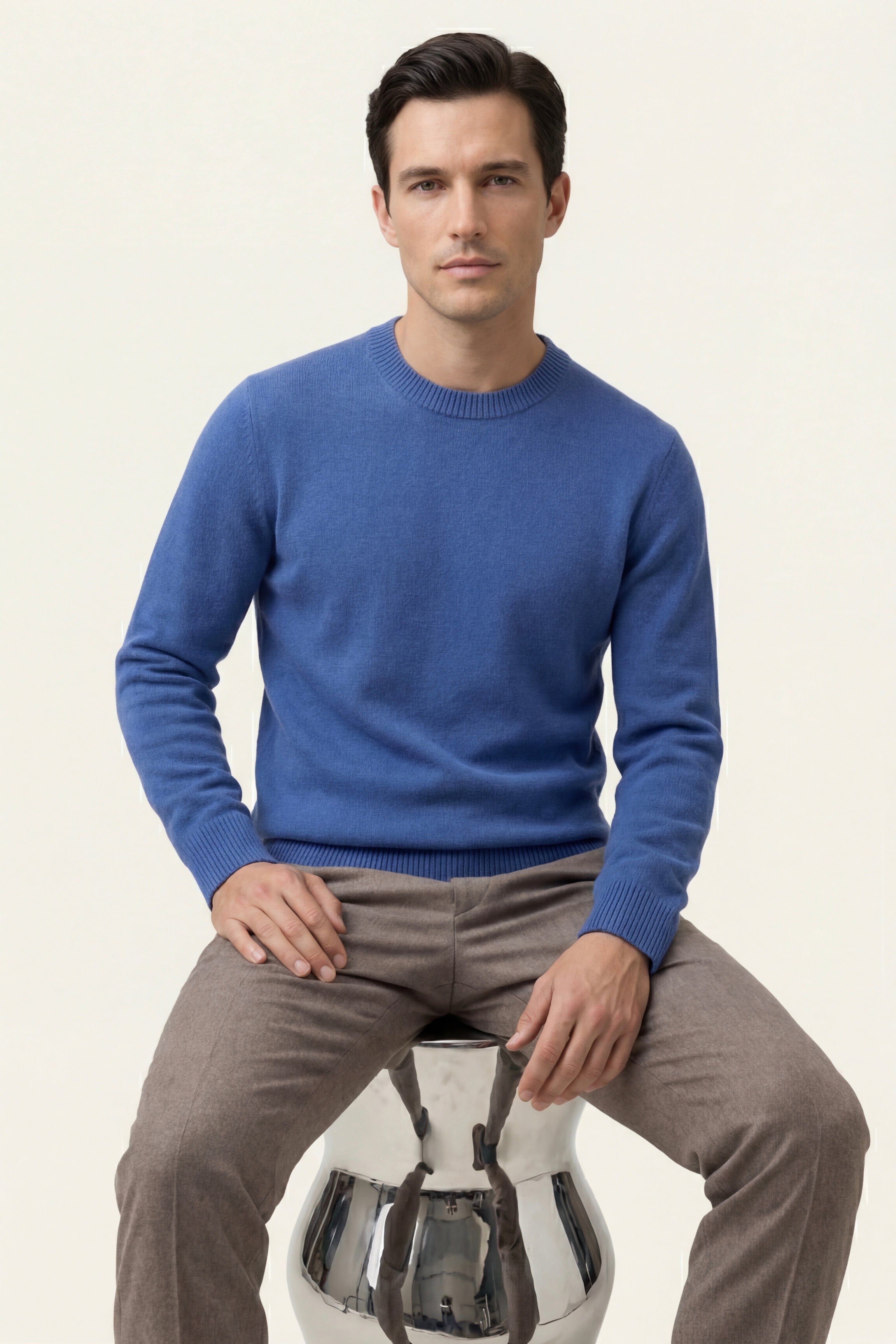 Taviani Cashmere Knit Blue
