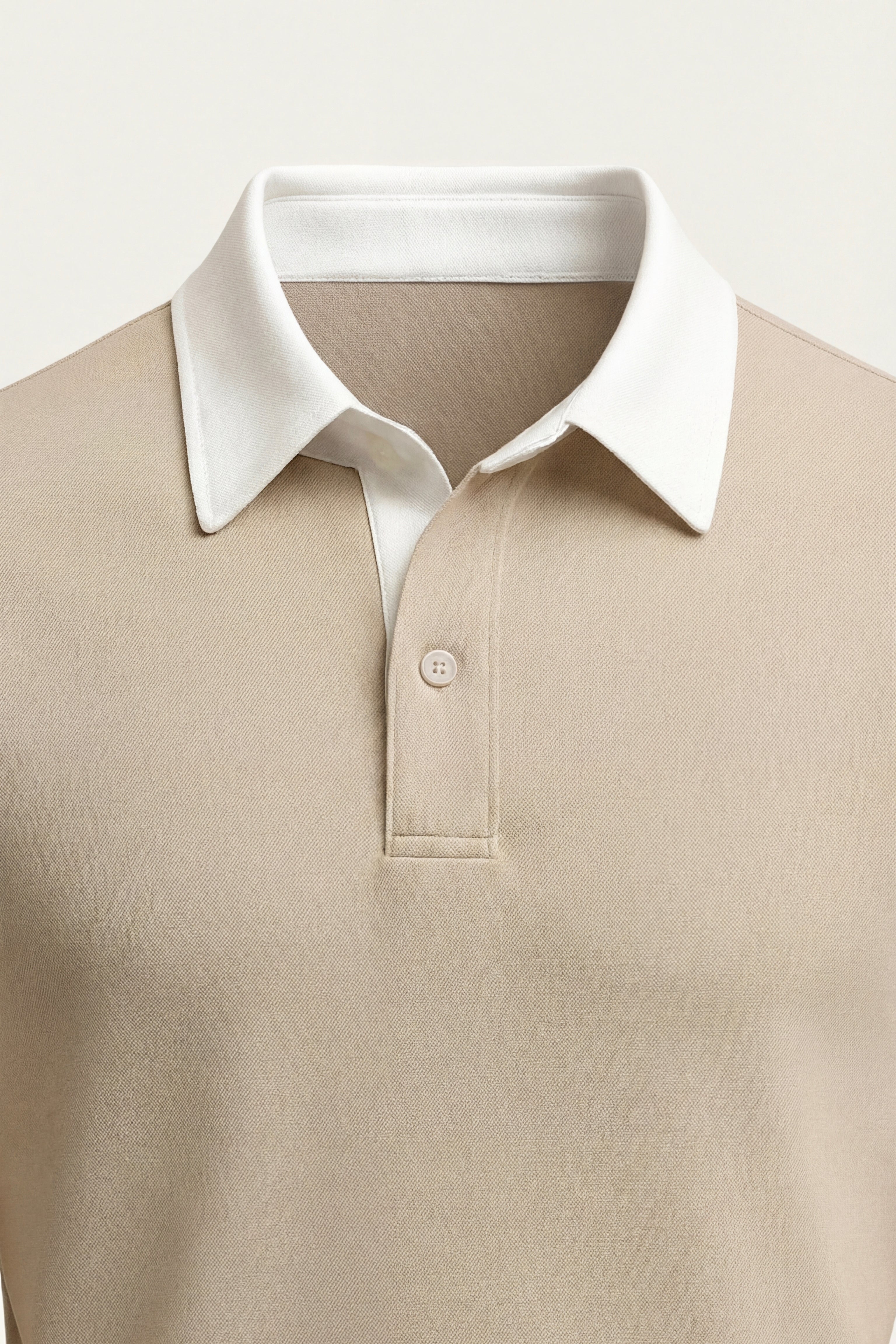 Valerio Polo Knit Beige
