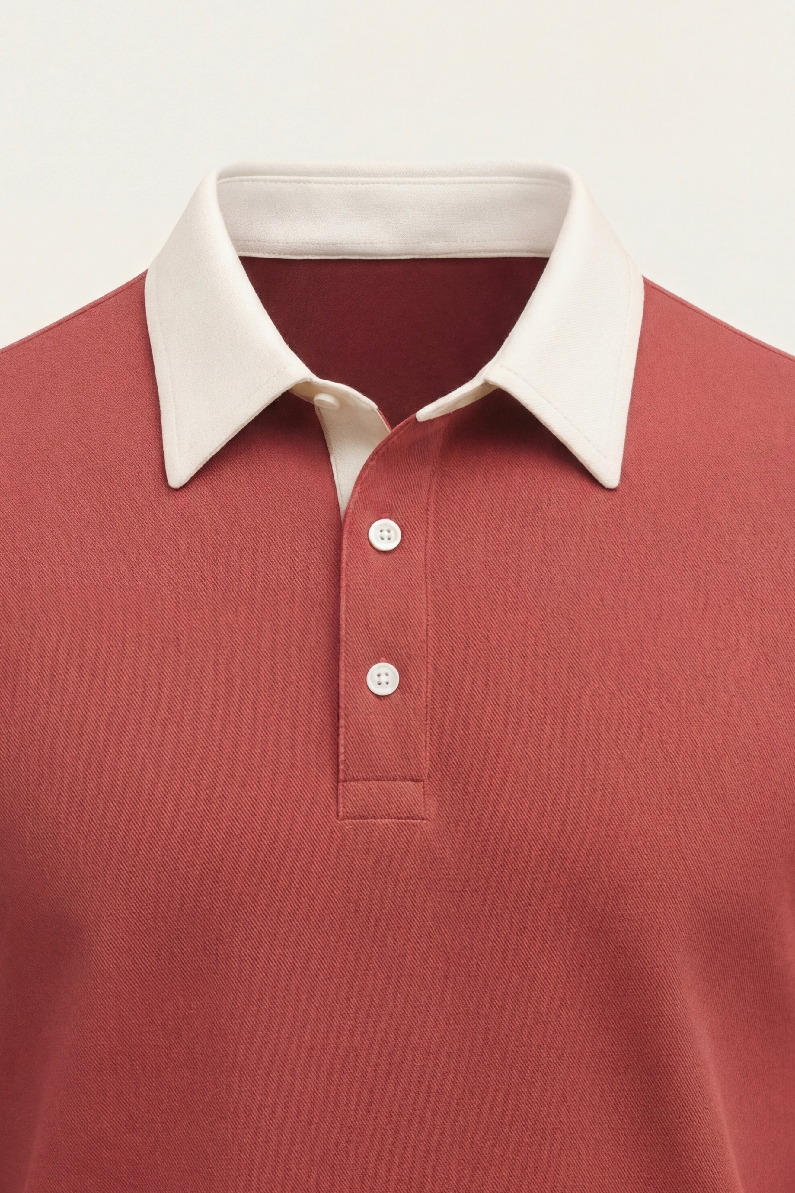 Valerio Polo Knit Red
