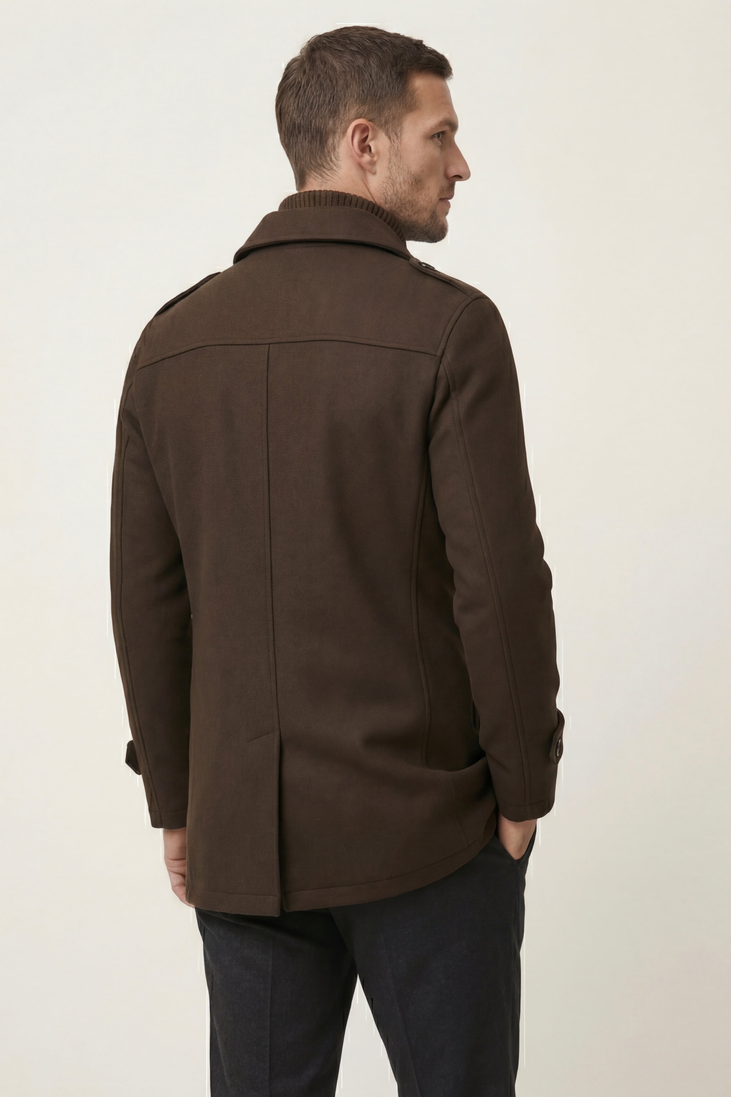 Melvin Field Coat Brown