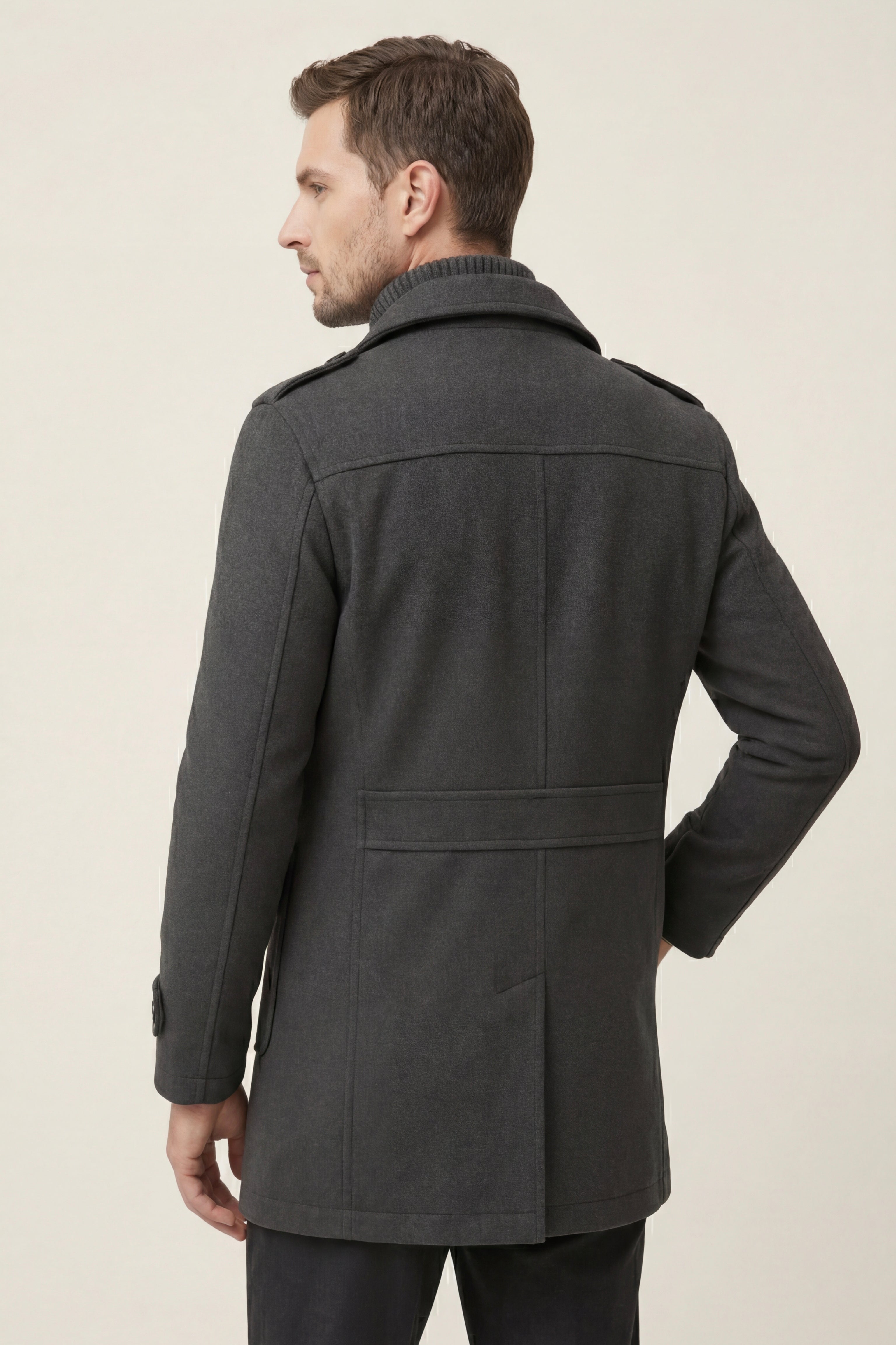 Melvin Field Coat Grey