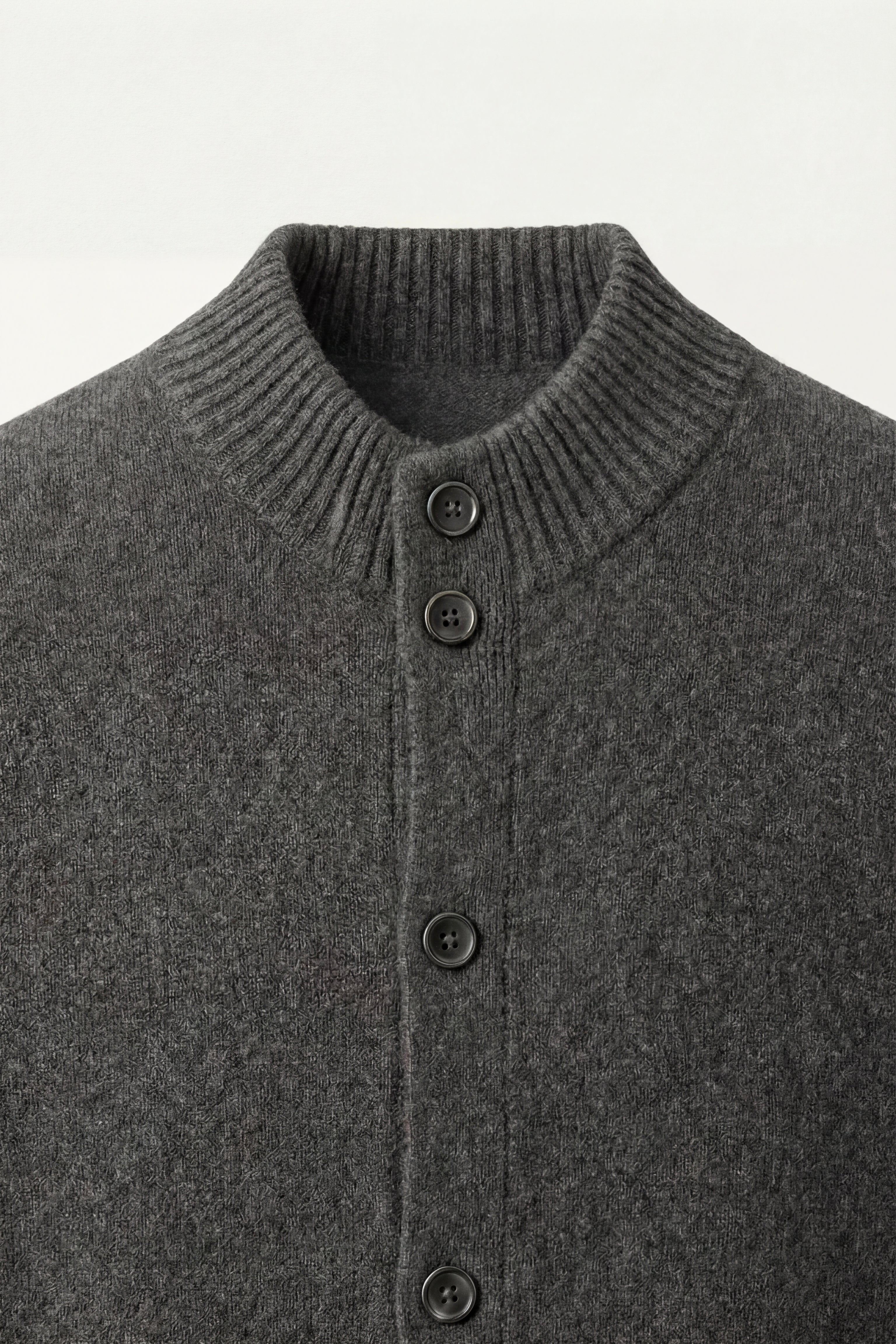 Giotto Knit Cardigan Dark Grey