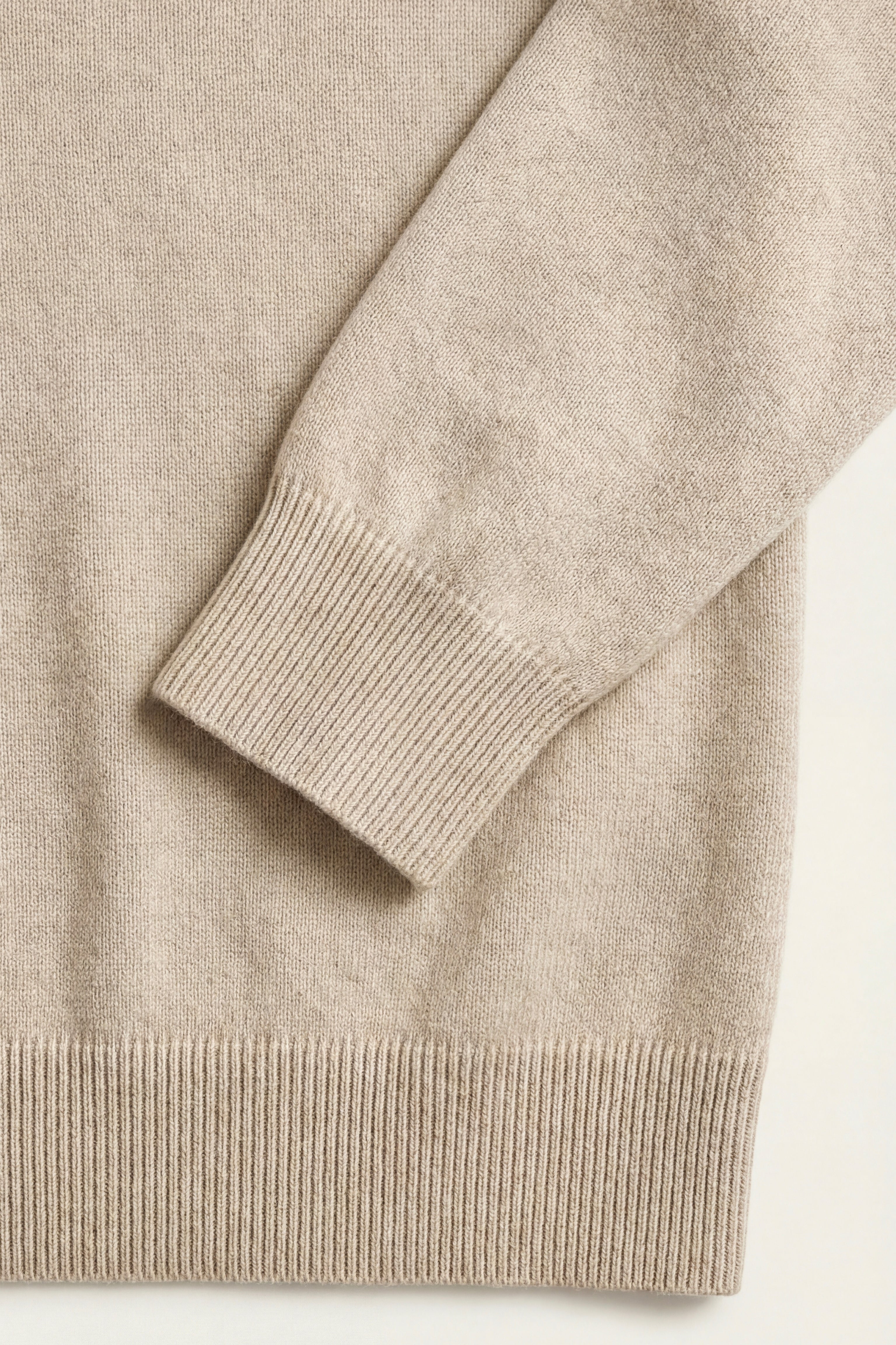 Taviano Hooded Knit Beige