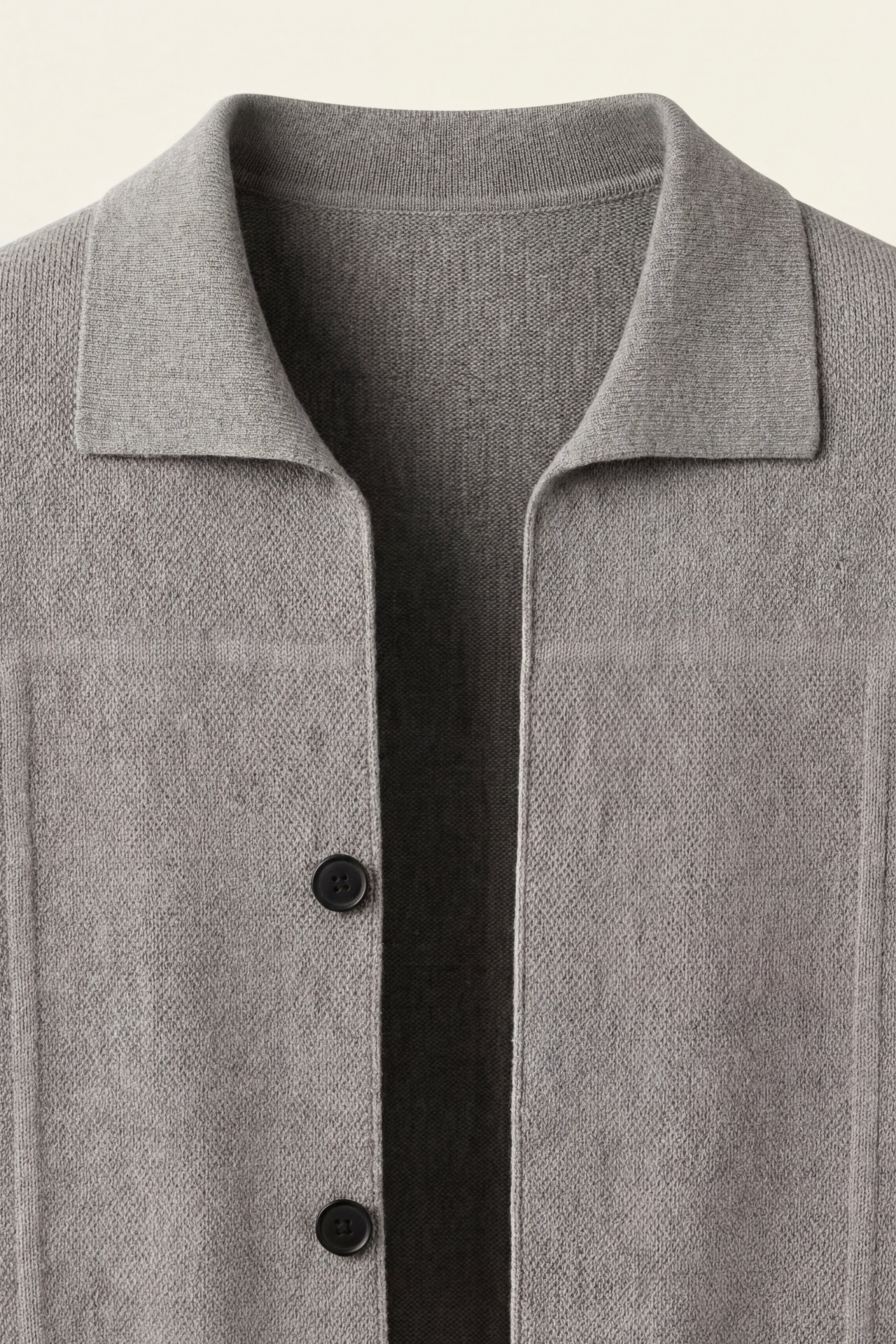 Valero Cashmere Cardigan Grey