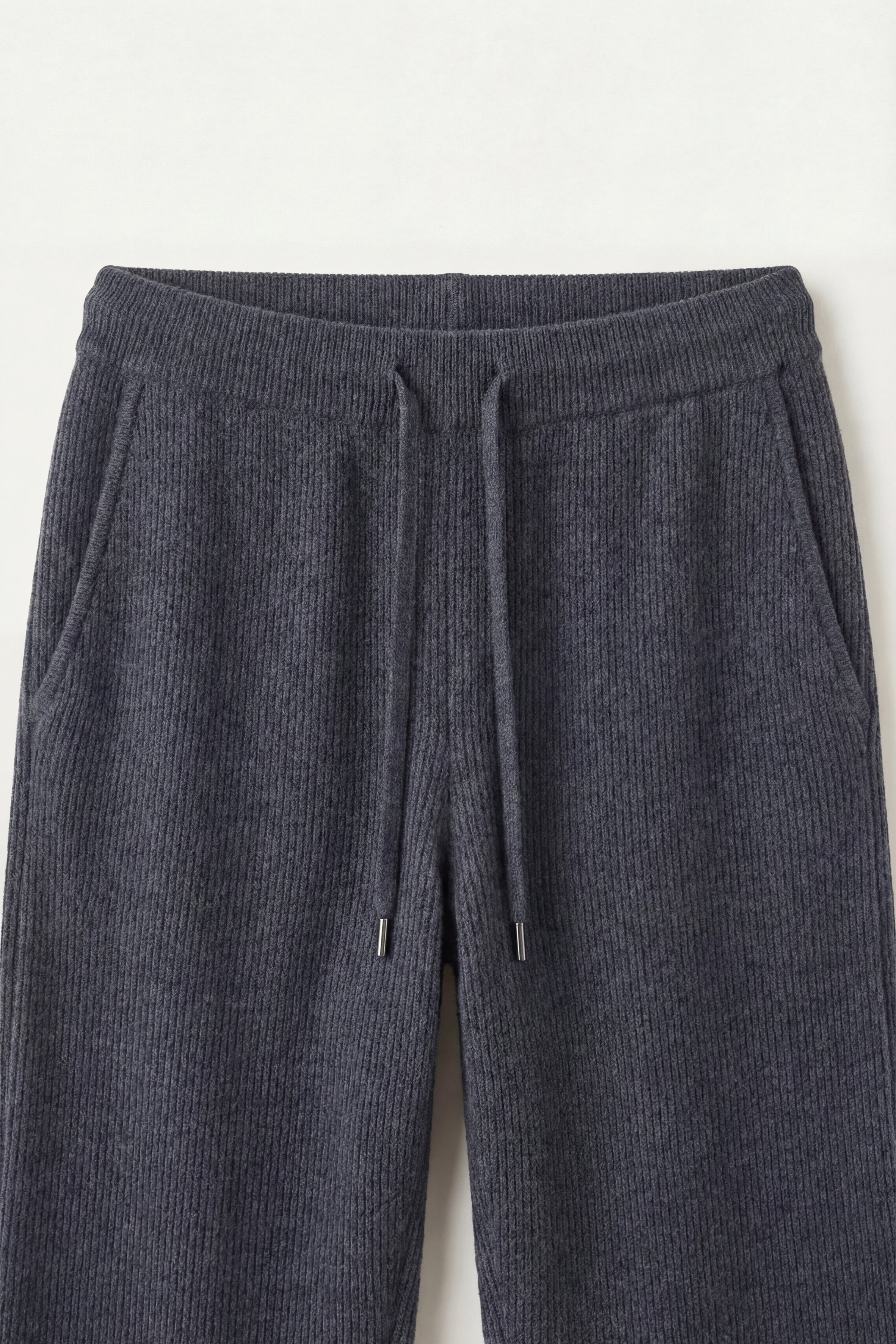 Elviro Cashmere Hooded Zip Set Blue