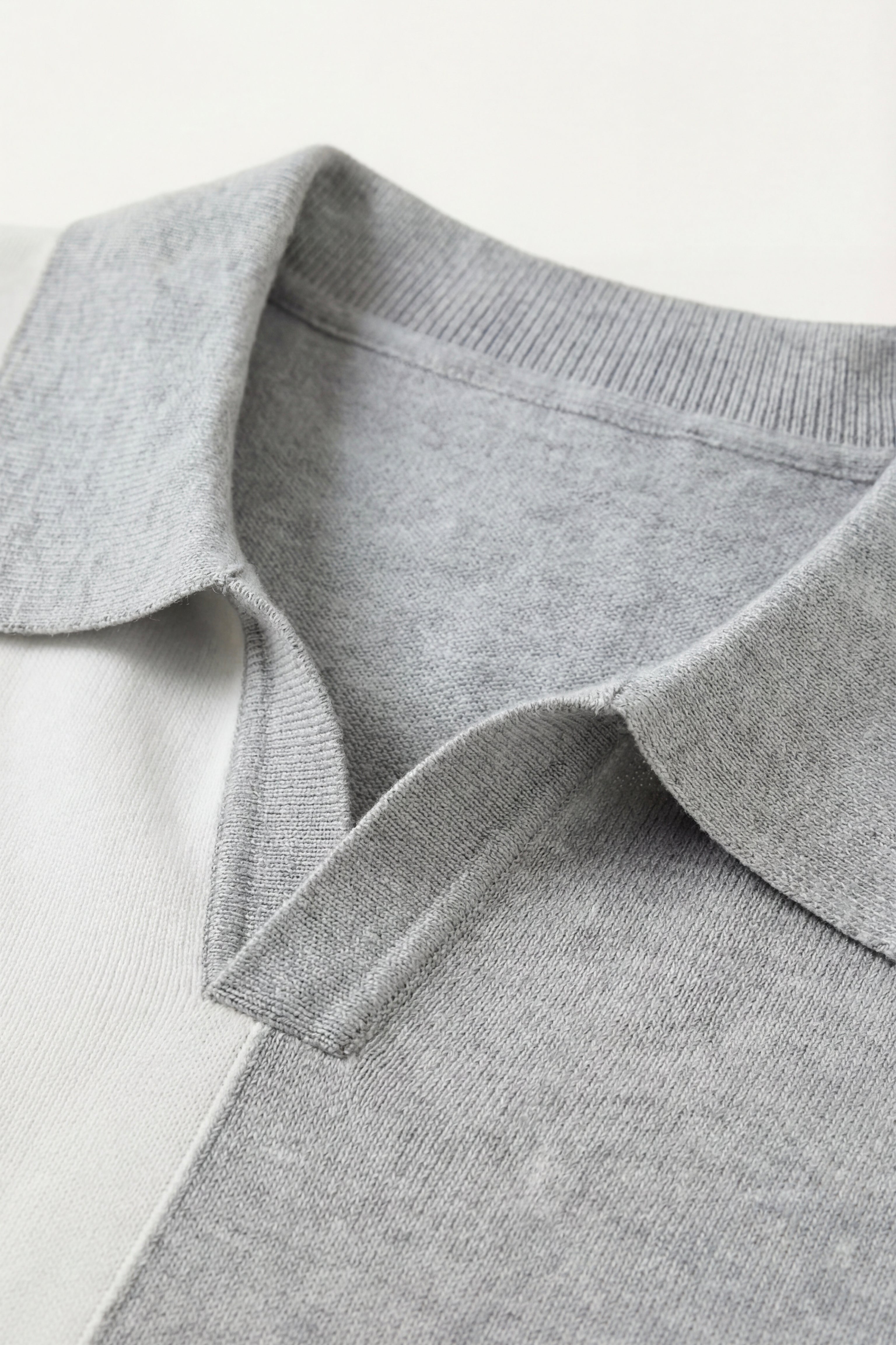 Valtero Colorblock Polo Grey