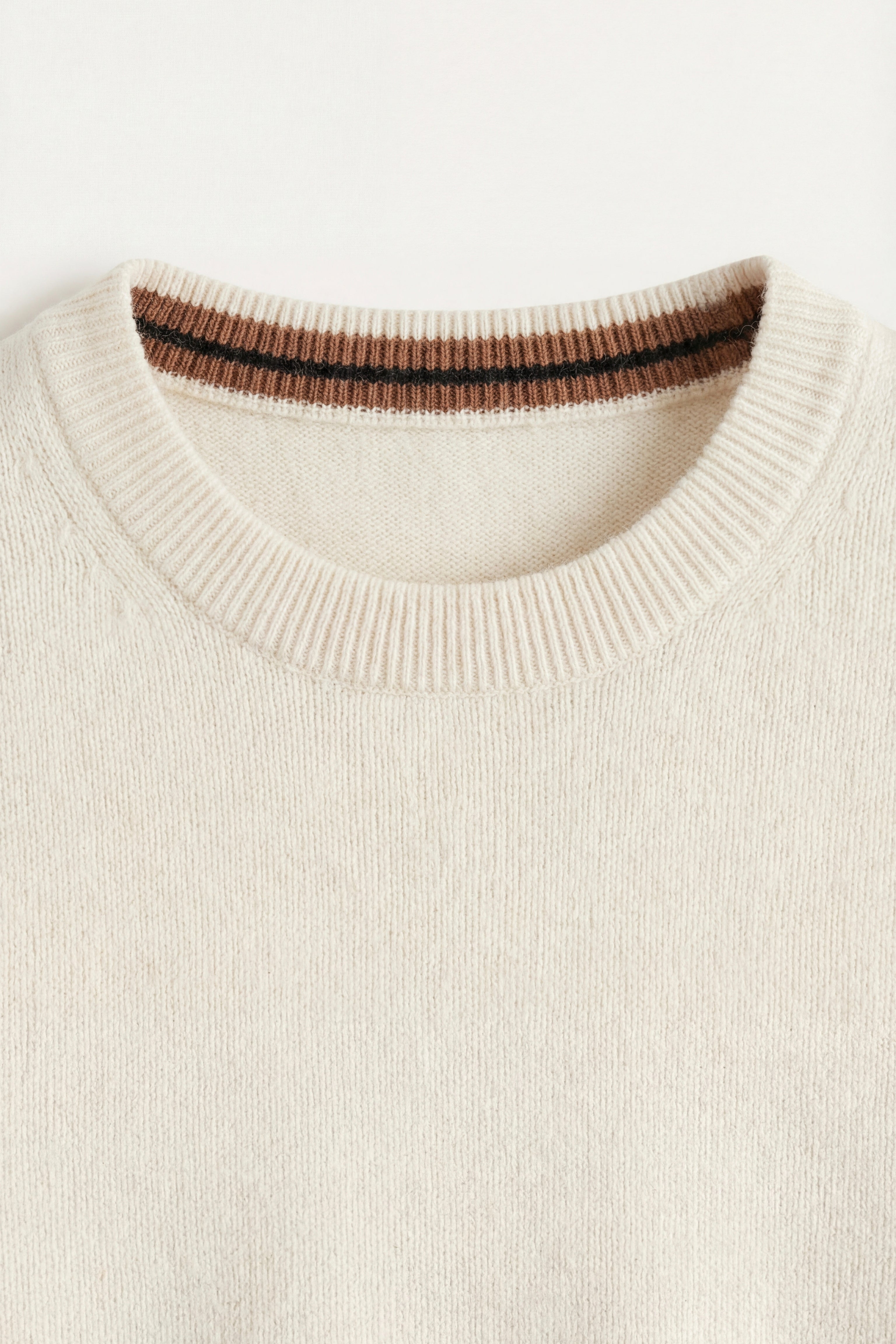 Valeno Cashmere Crewneck Sweater White