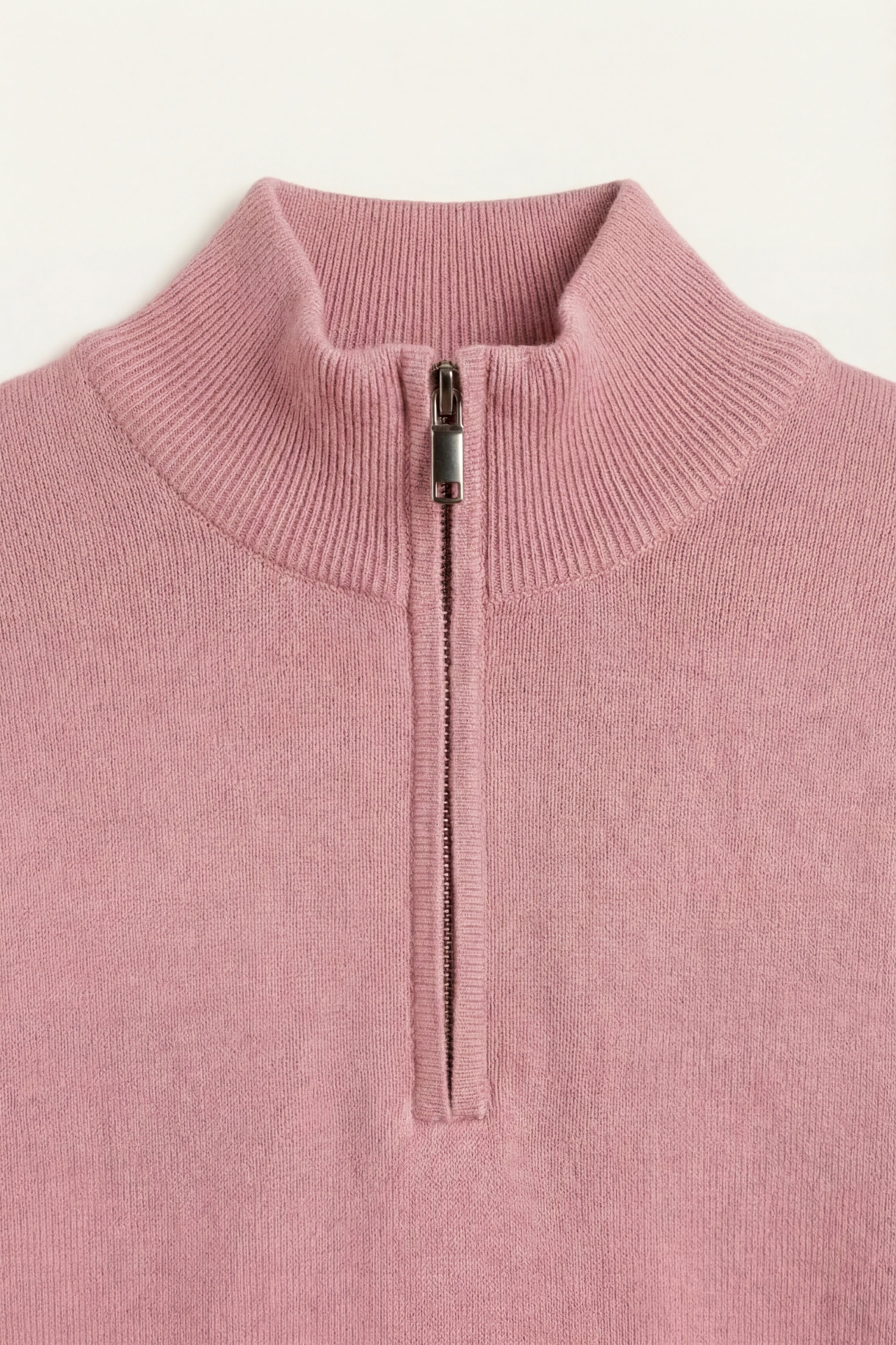 Arlino Quarter Zip Knit Pink