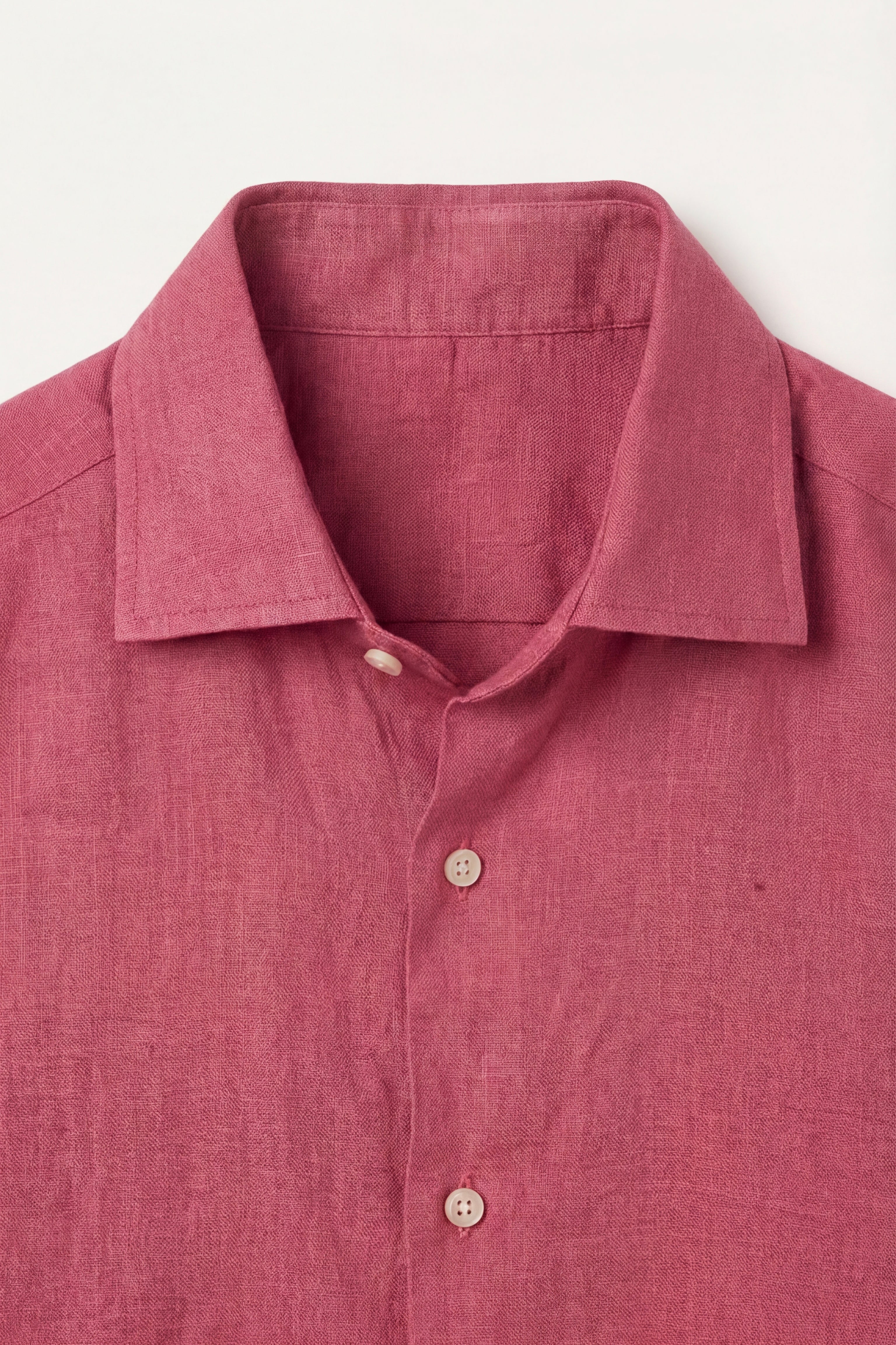 Silano Linen Shirt Pink