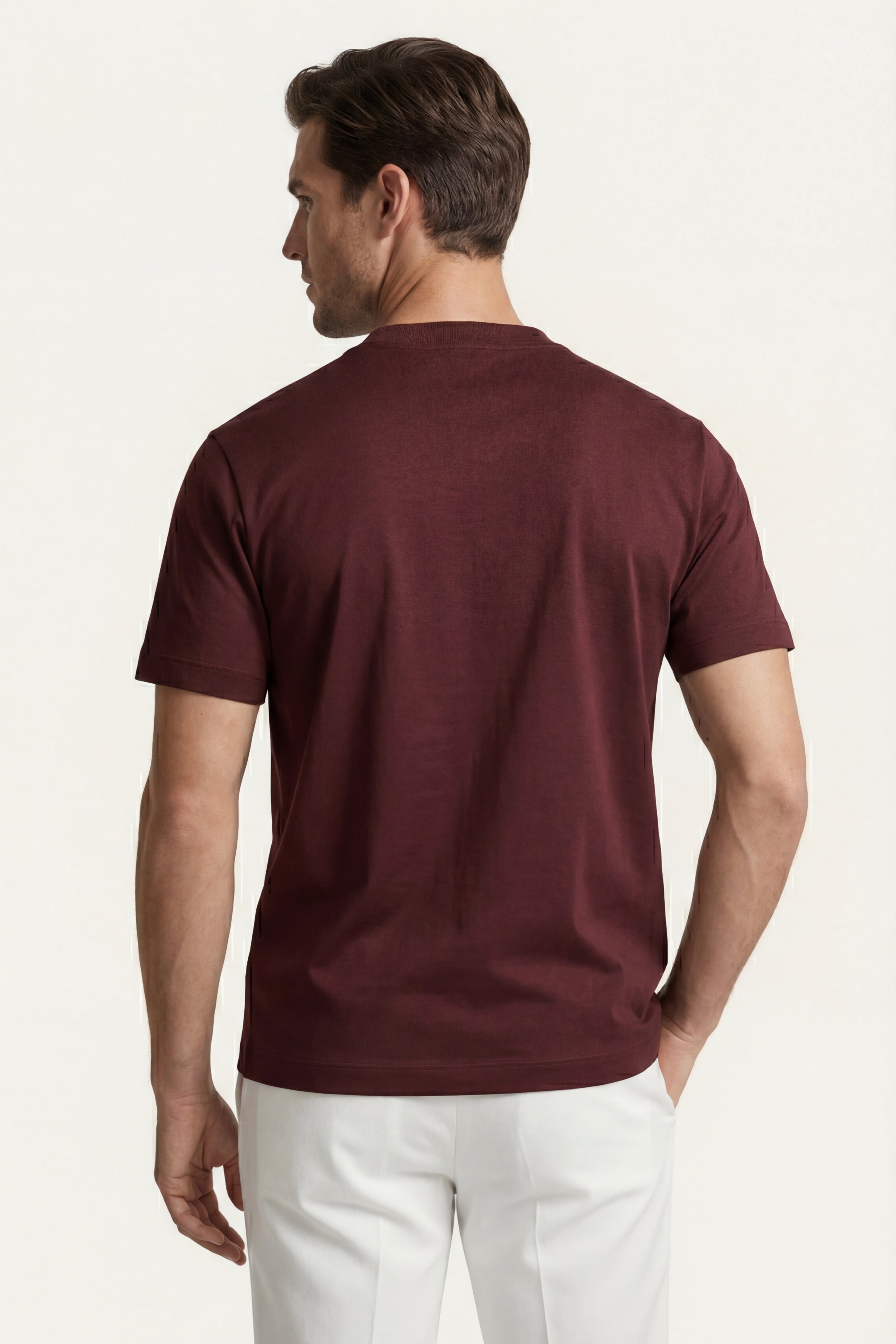 Eterna Tee Burgundy