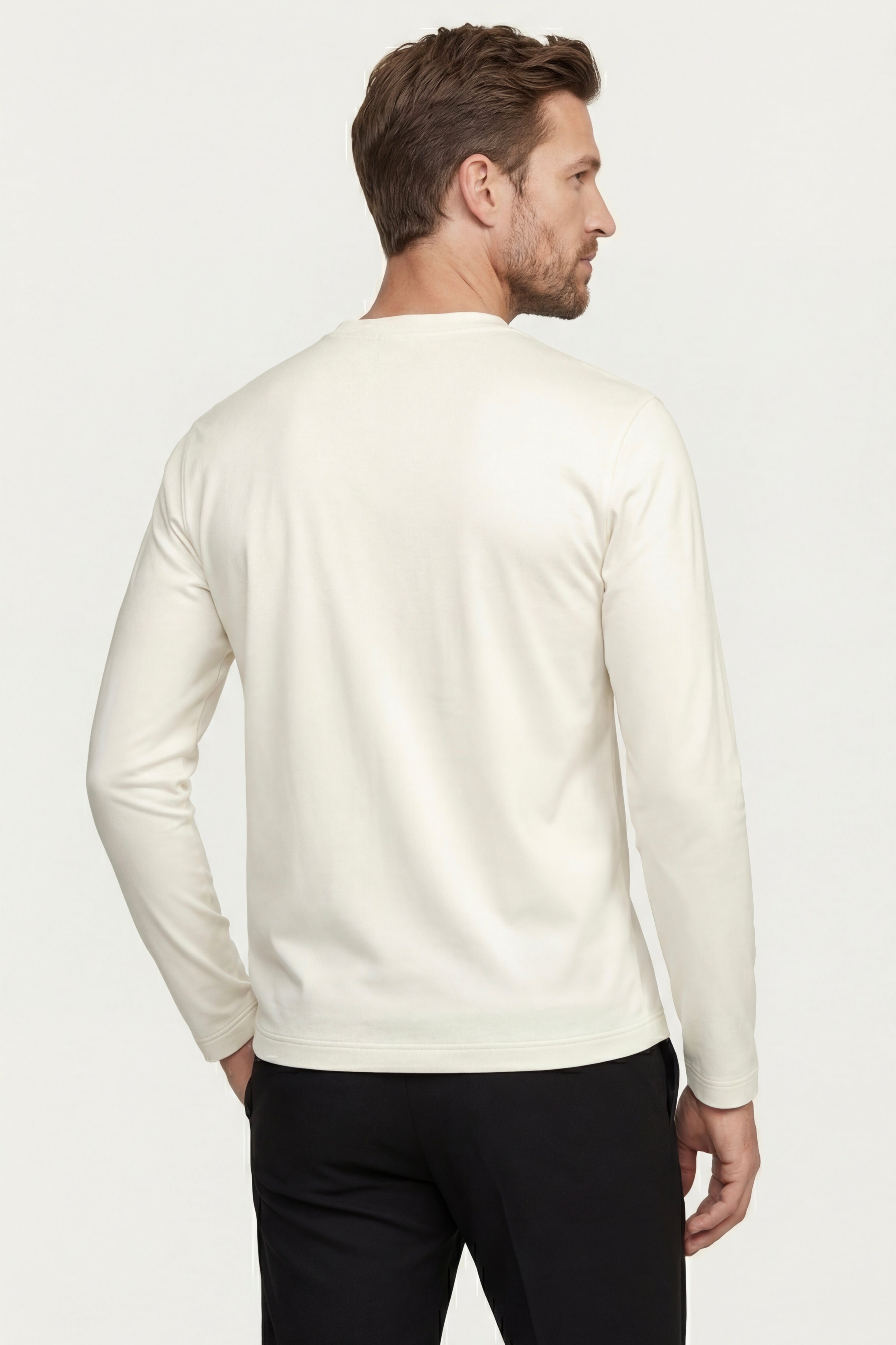 Eterna Longsleeve White