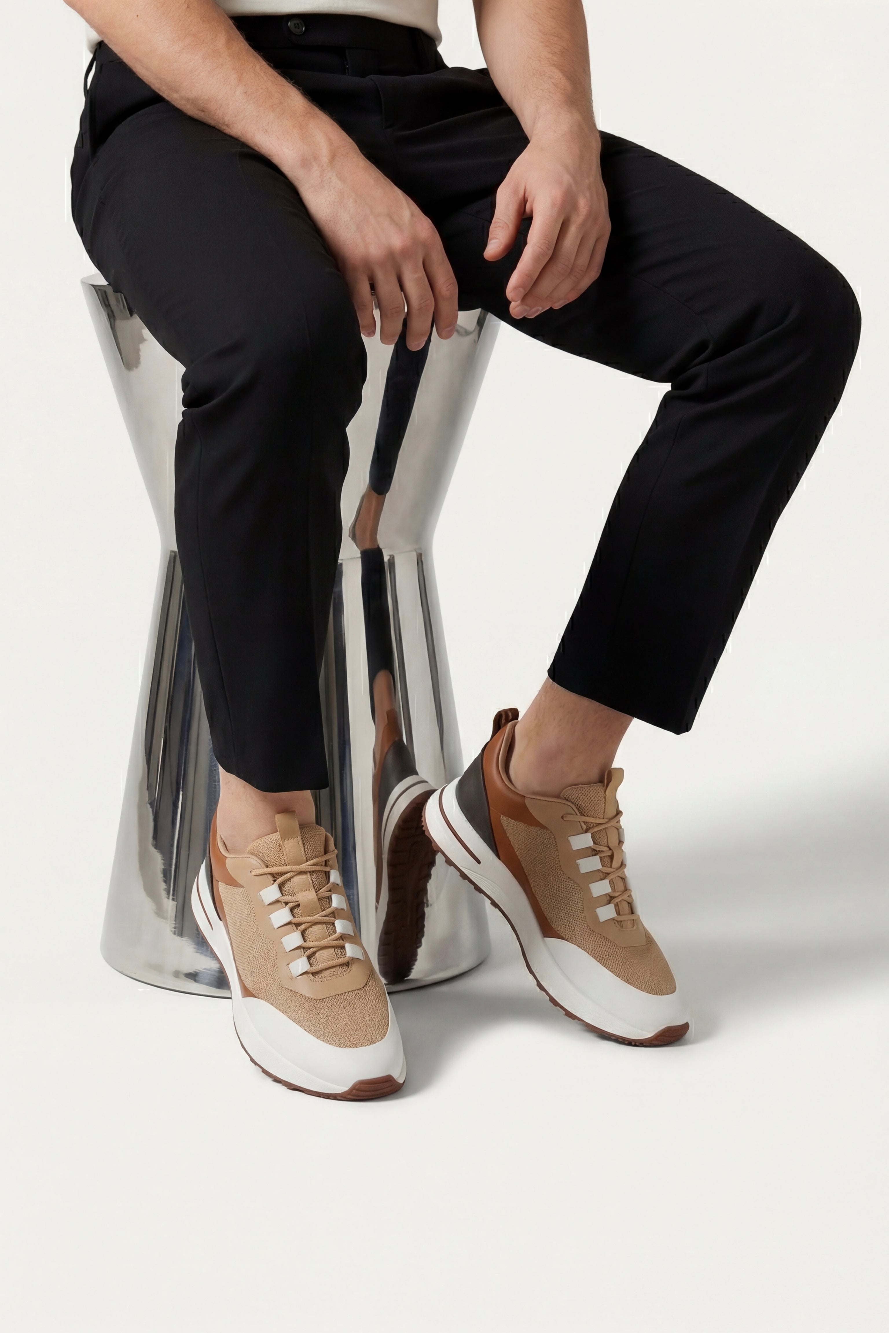 Maretti Sneaker Camel Beige