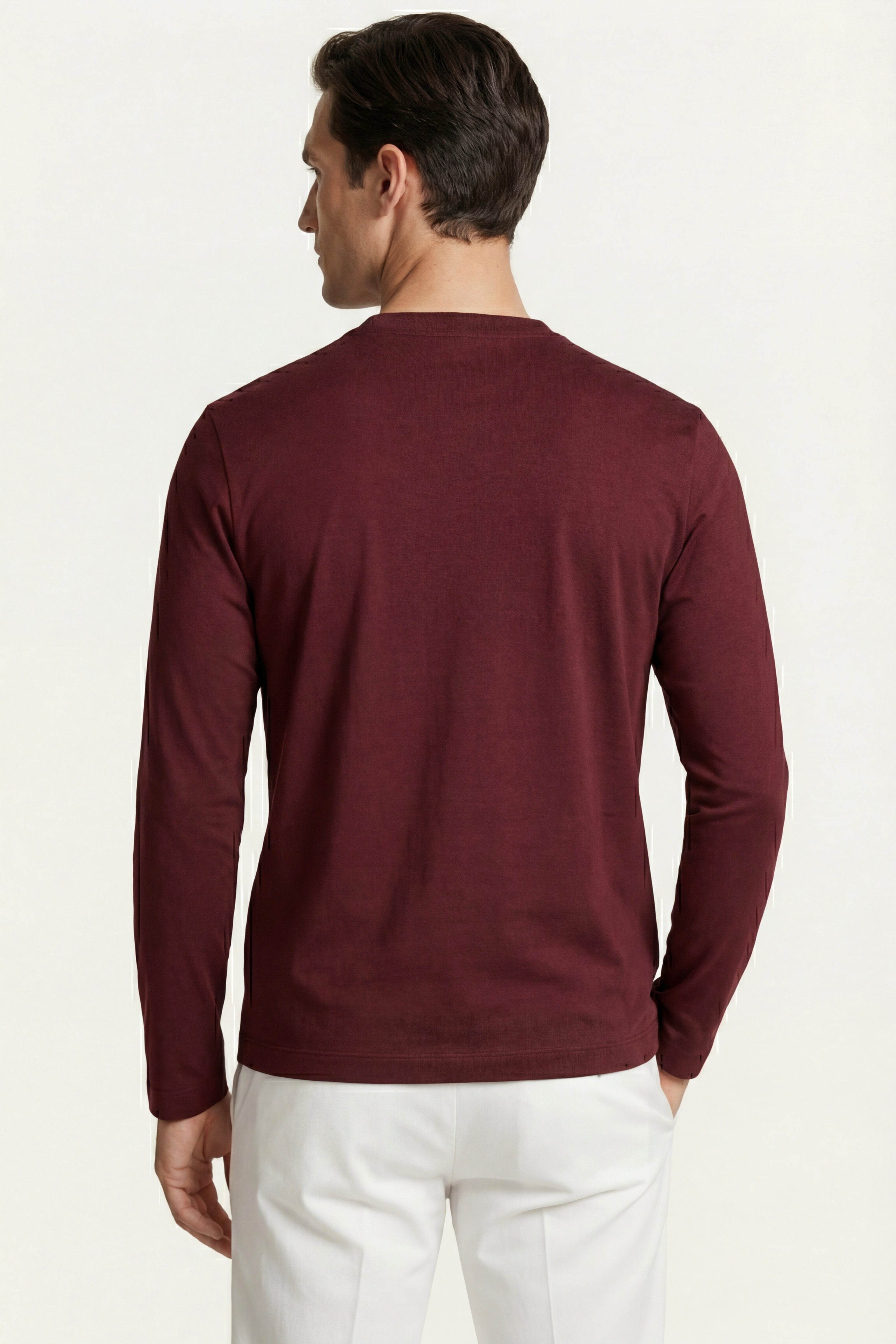 Eterna Longsleeve Burgundy
