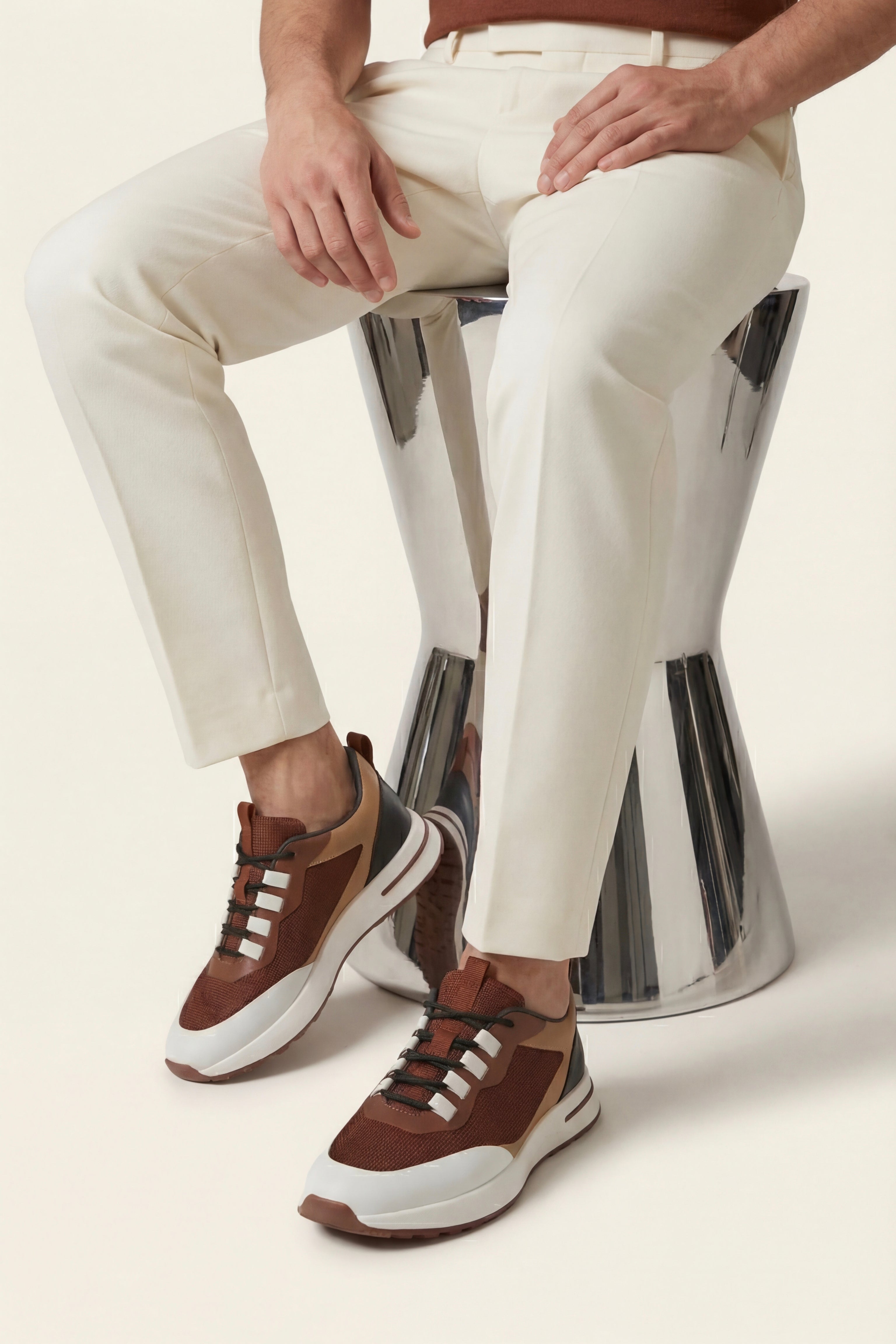 Maretti Sneaker Terracotta Brown