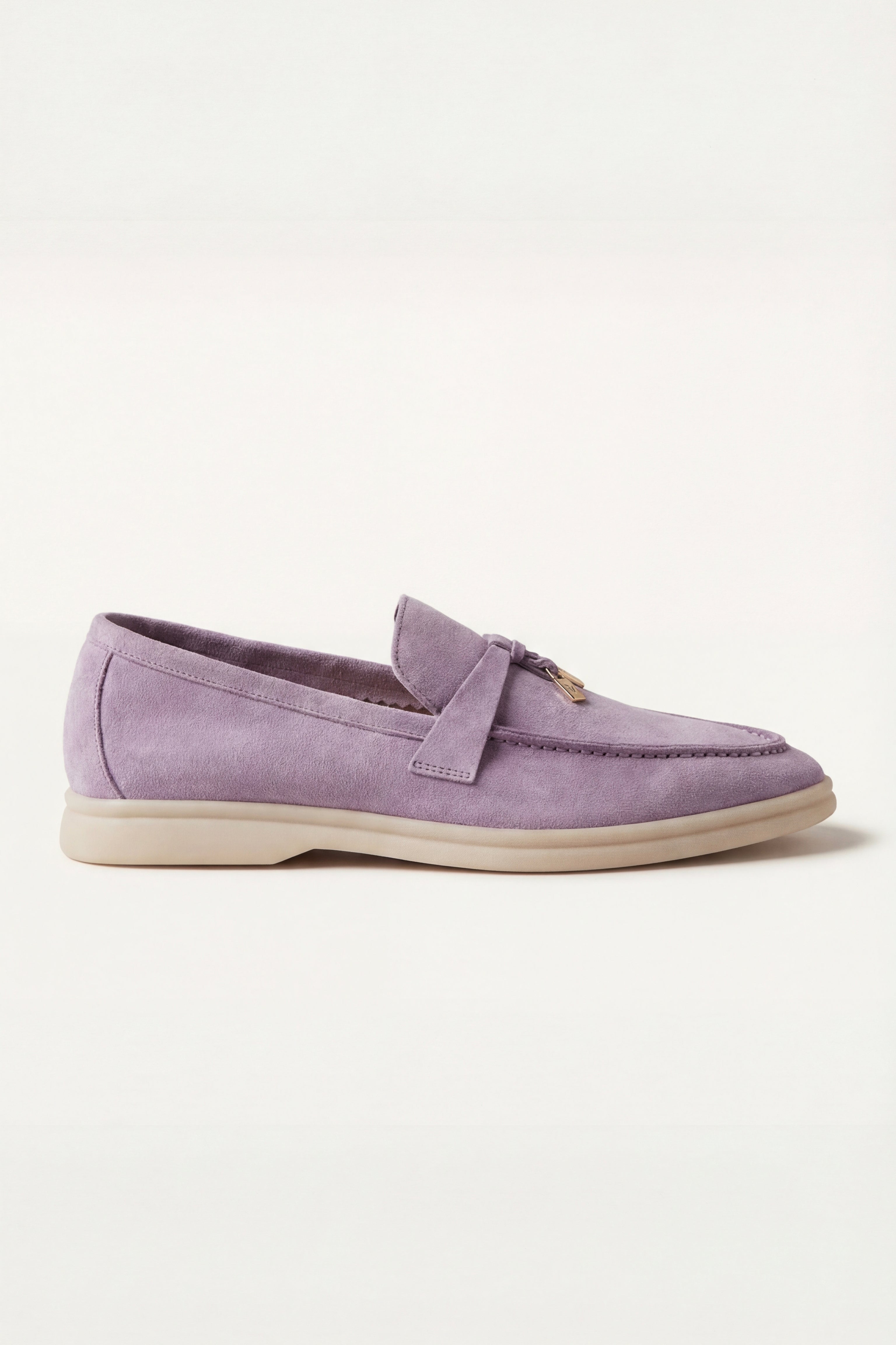 Leonis Buckle Loafer Lilac