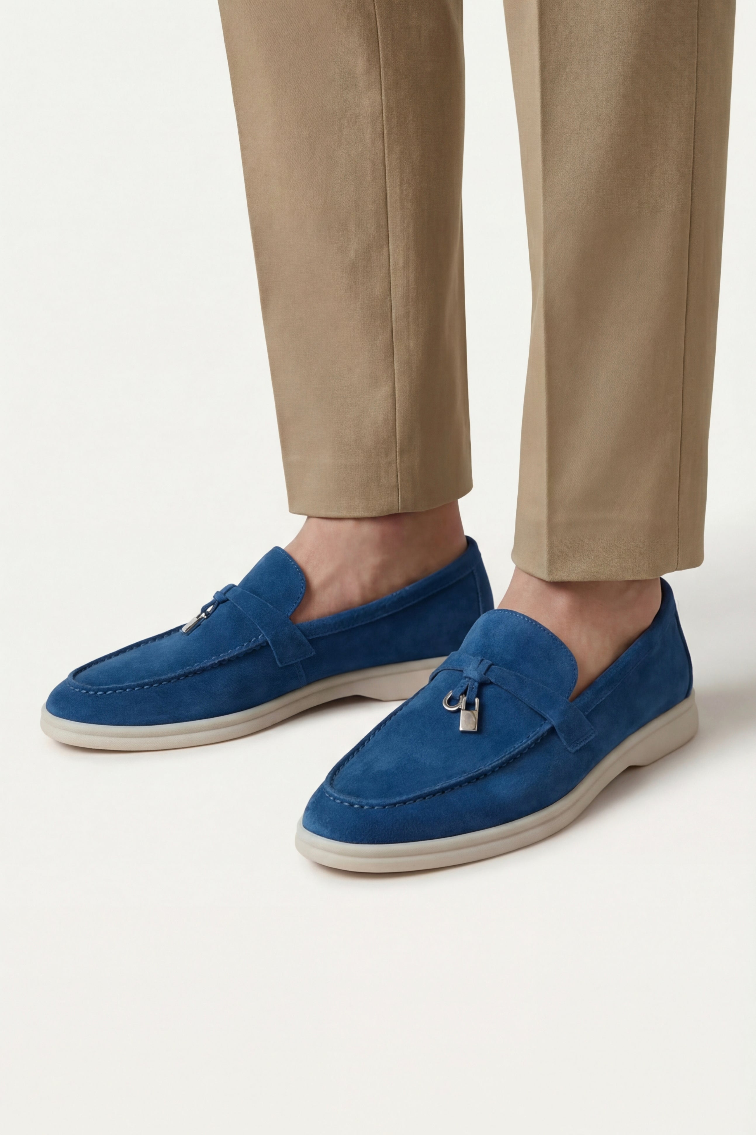 Leonis Buckle Loafer Royal Blue