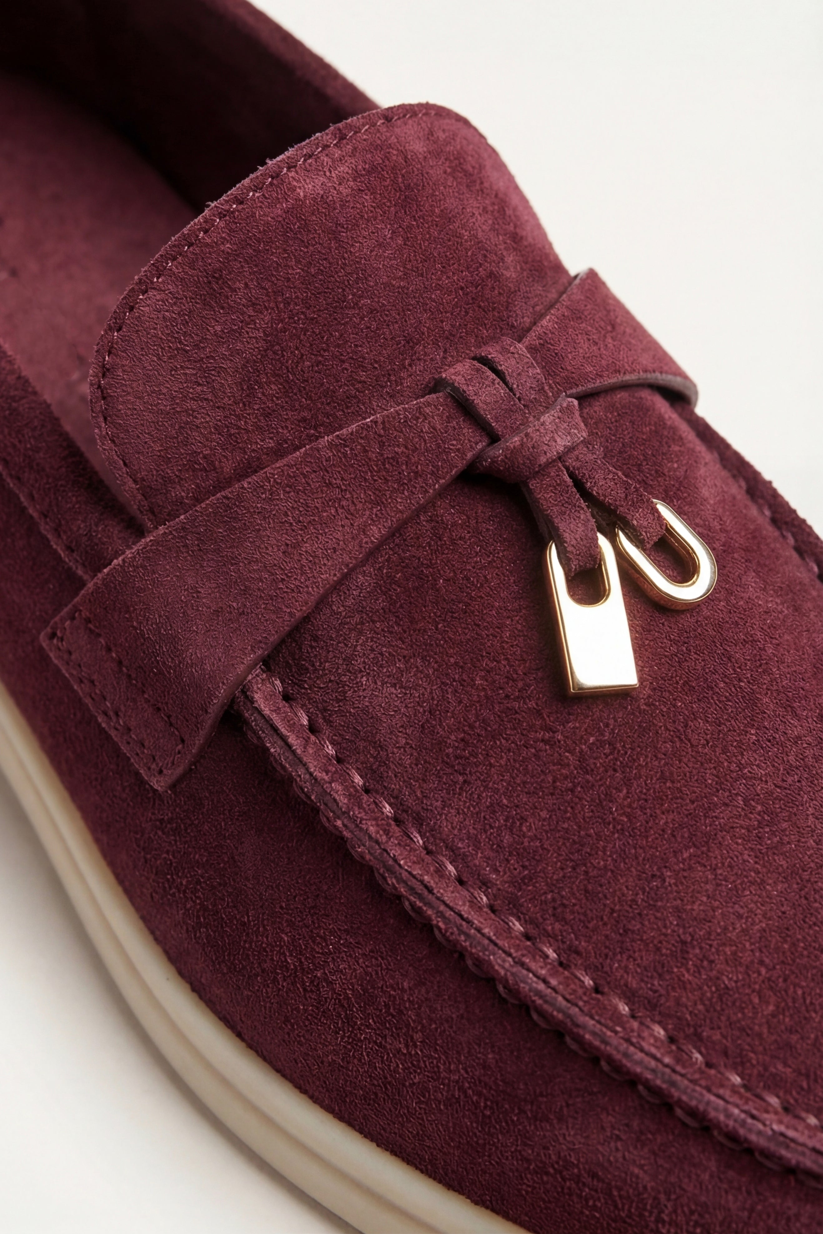 Leonis Buckle Loafer Burgundy Wine