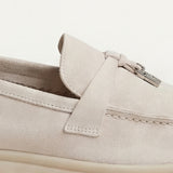 Leonis Buckle Loafer Cream