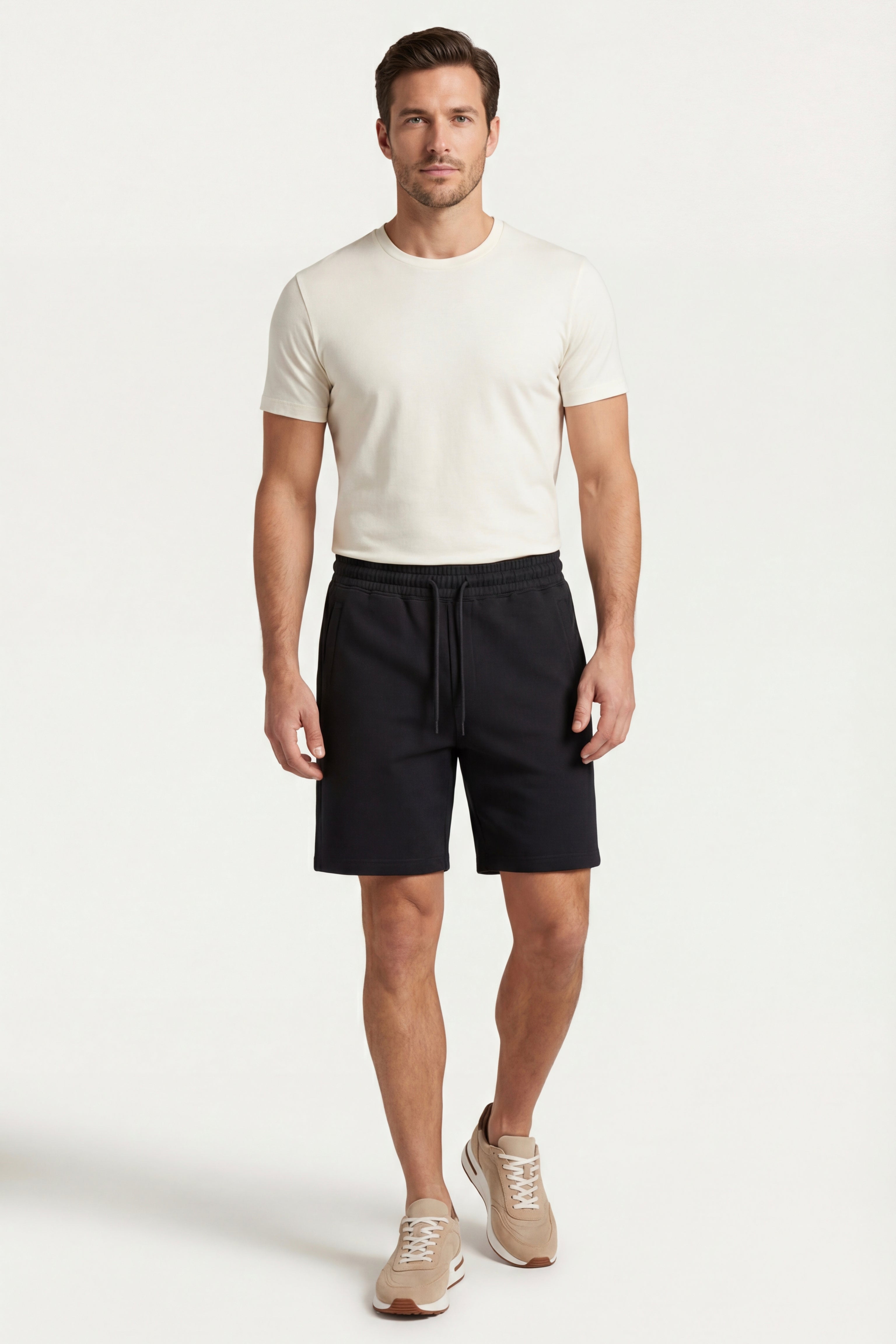 Salerno Drawstring Shorts Black