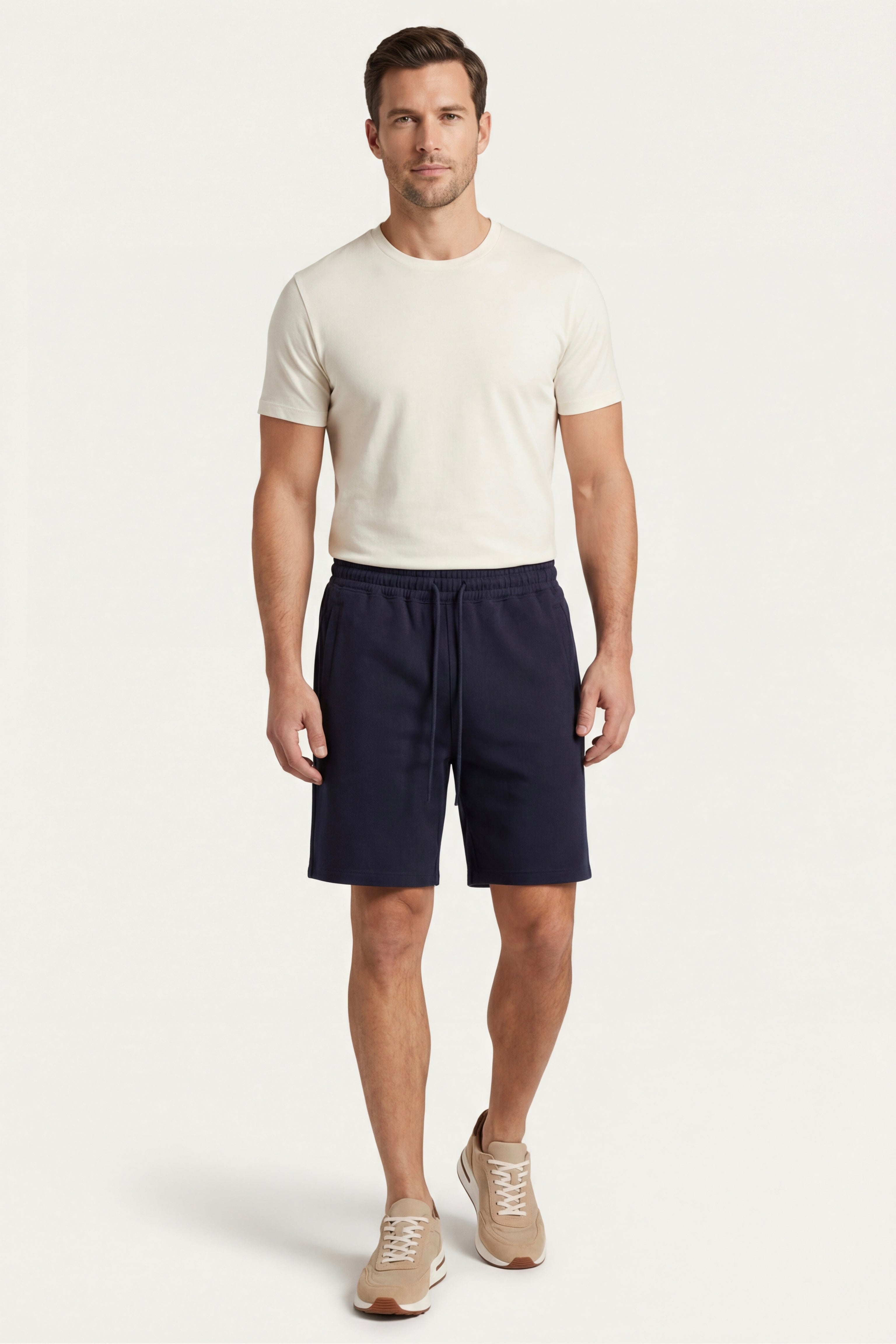 Salerno Drawstring Shorts Navy