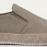 Valeno Suede City Loafers Khaki