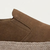 Valeno Suede City Loafers Brown
