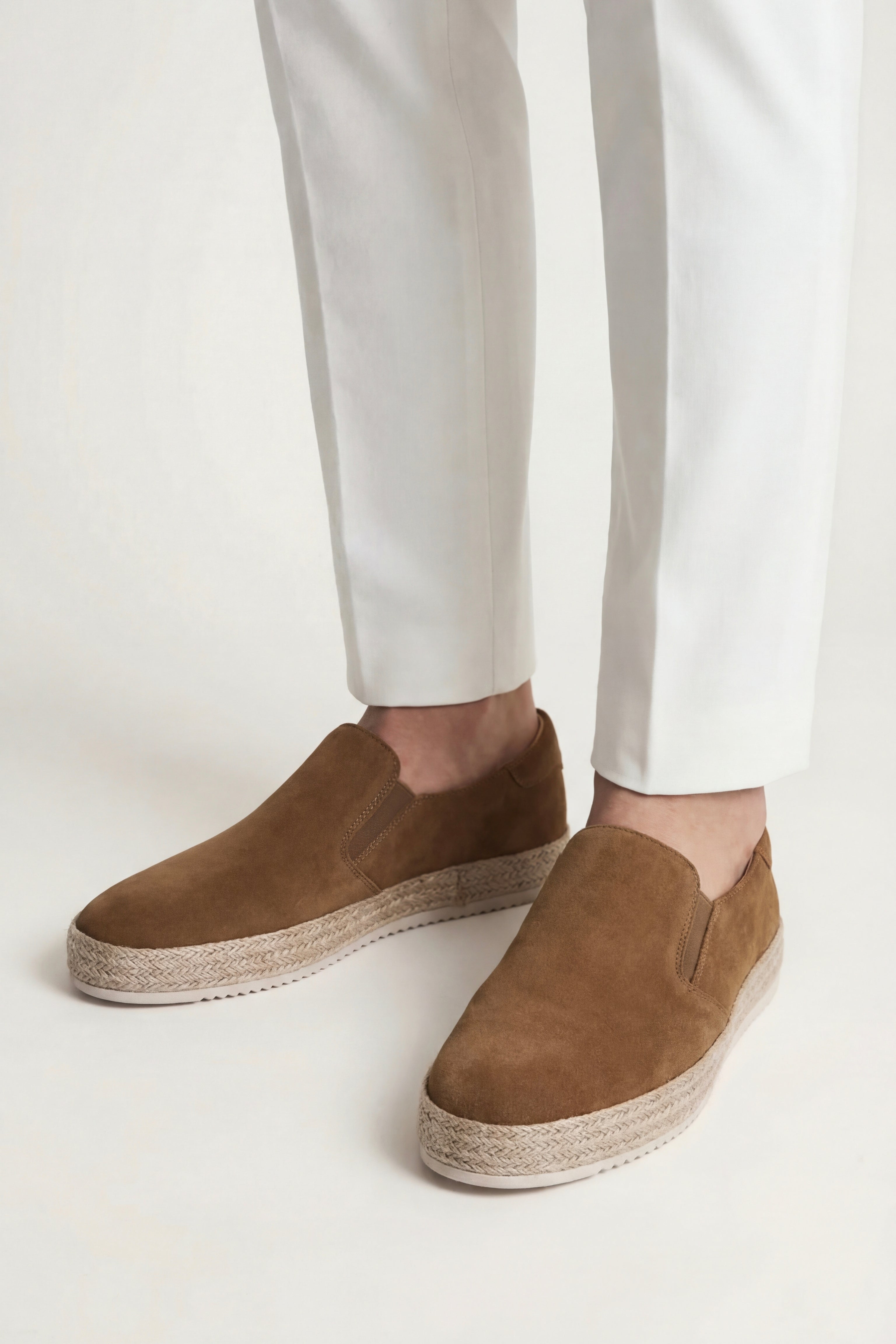 Valeno Suede City Loafers Brown