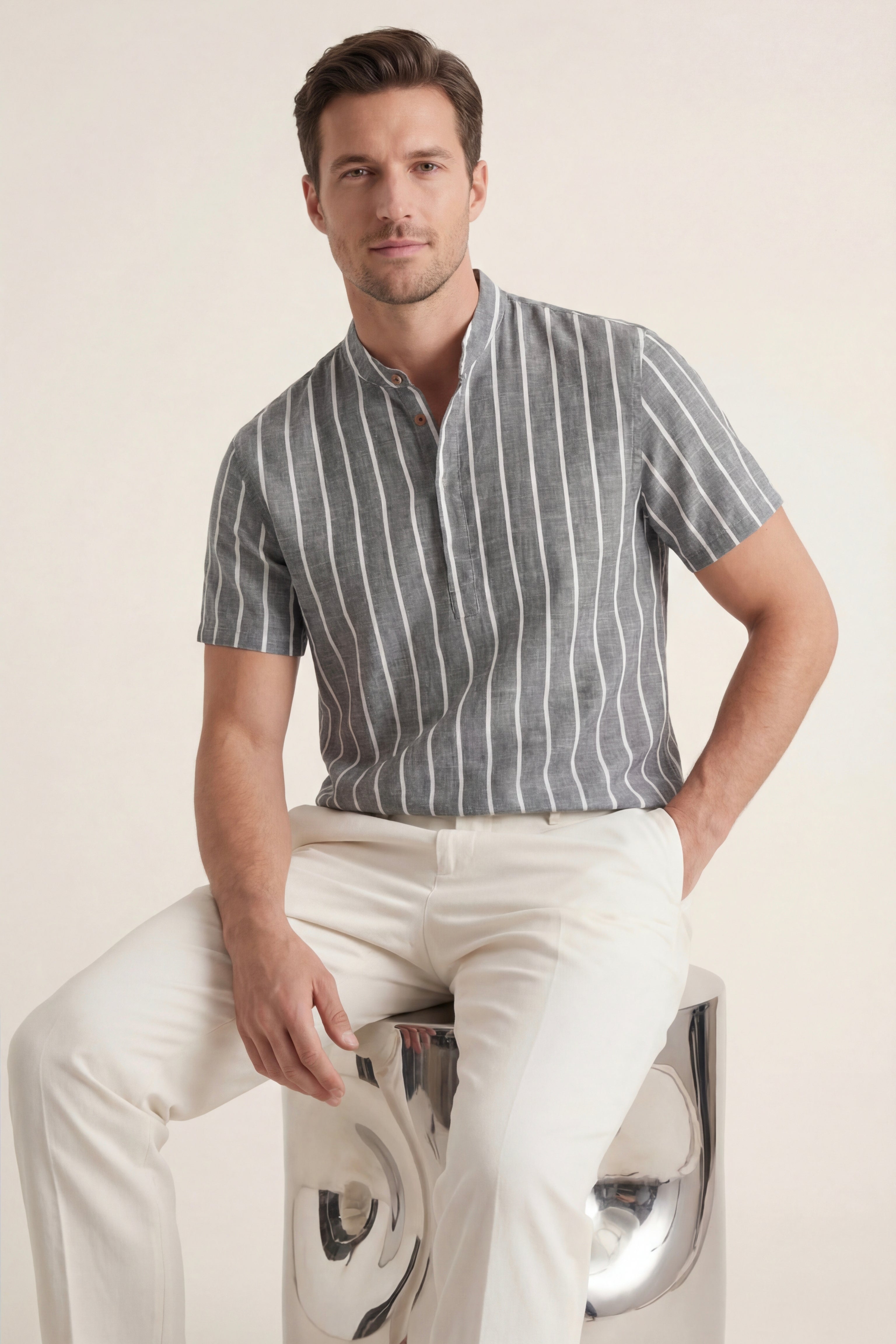 Marino Coastal Polo Grey