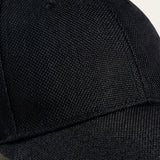 Silano Linen Cap Black