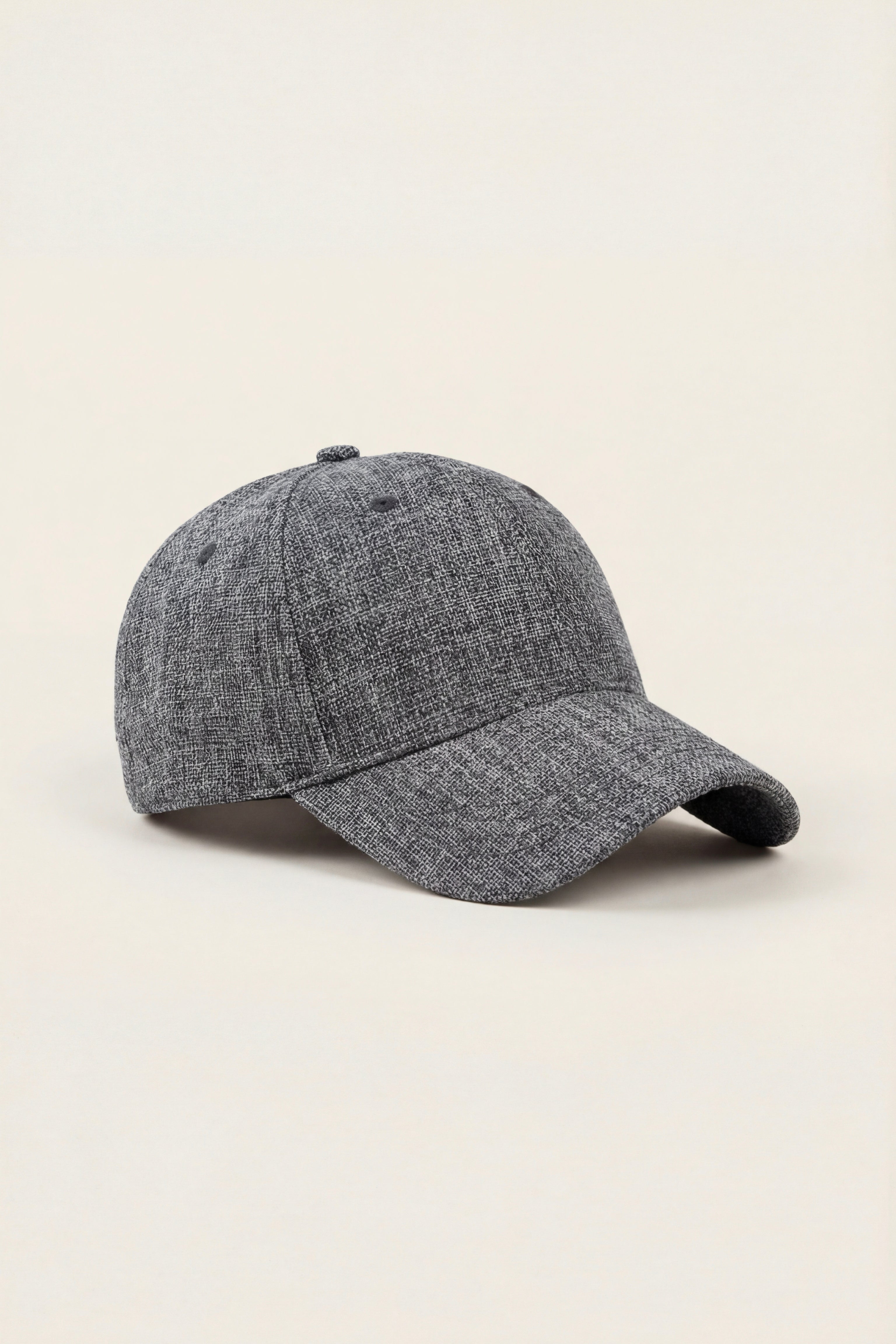 Silano Linen Cap Grey