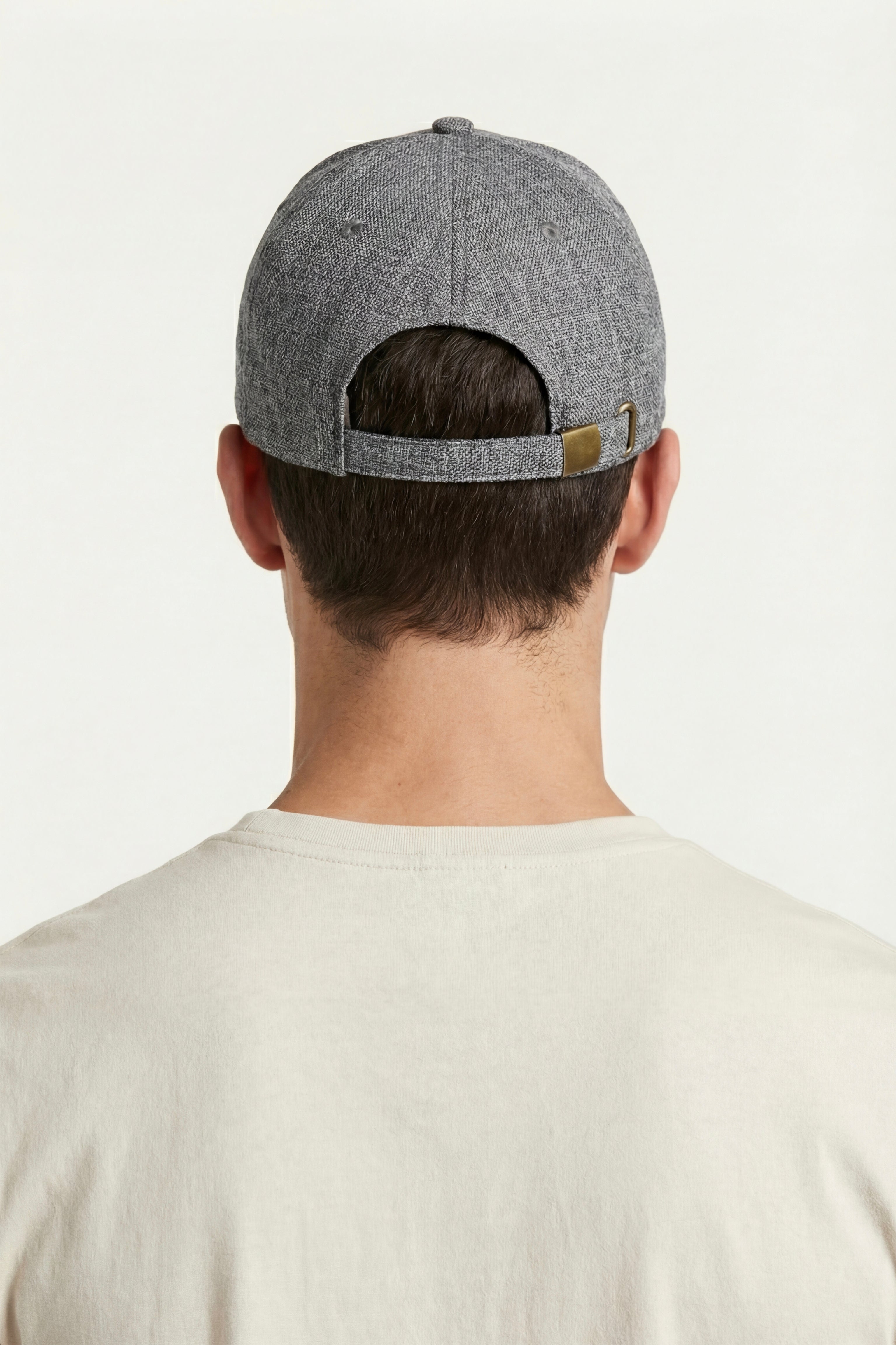 Silano Linen Cap Grey