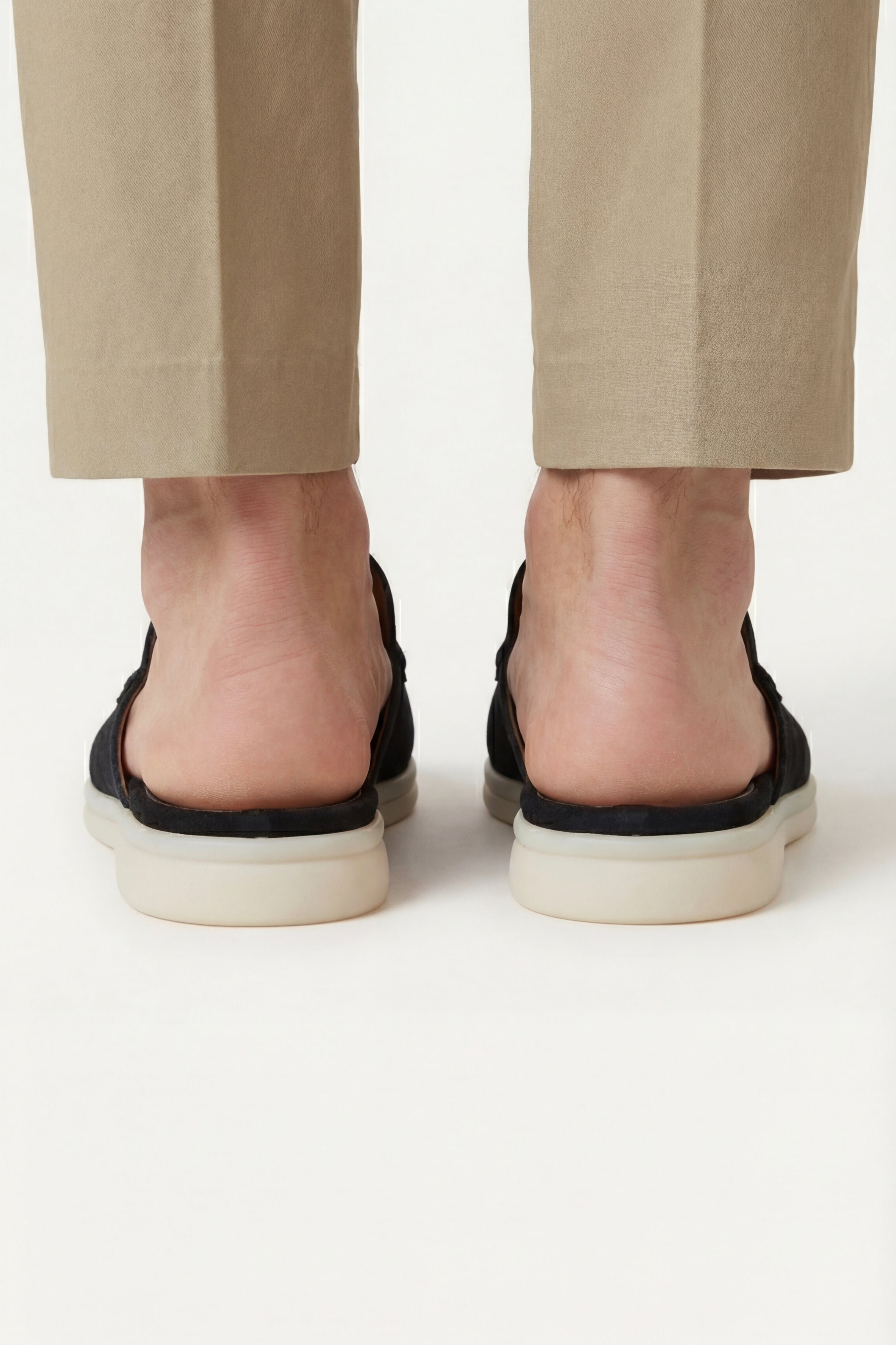 Torino Leather Mule Black