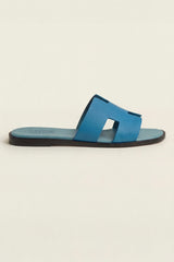 Arezzo Leather Sandal Ocean Blue