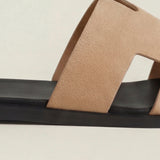 Matera Suede Sandal Sand