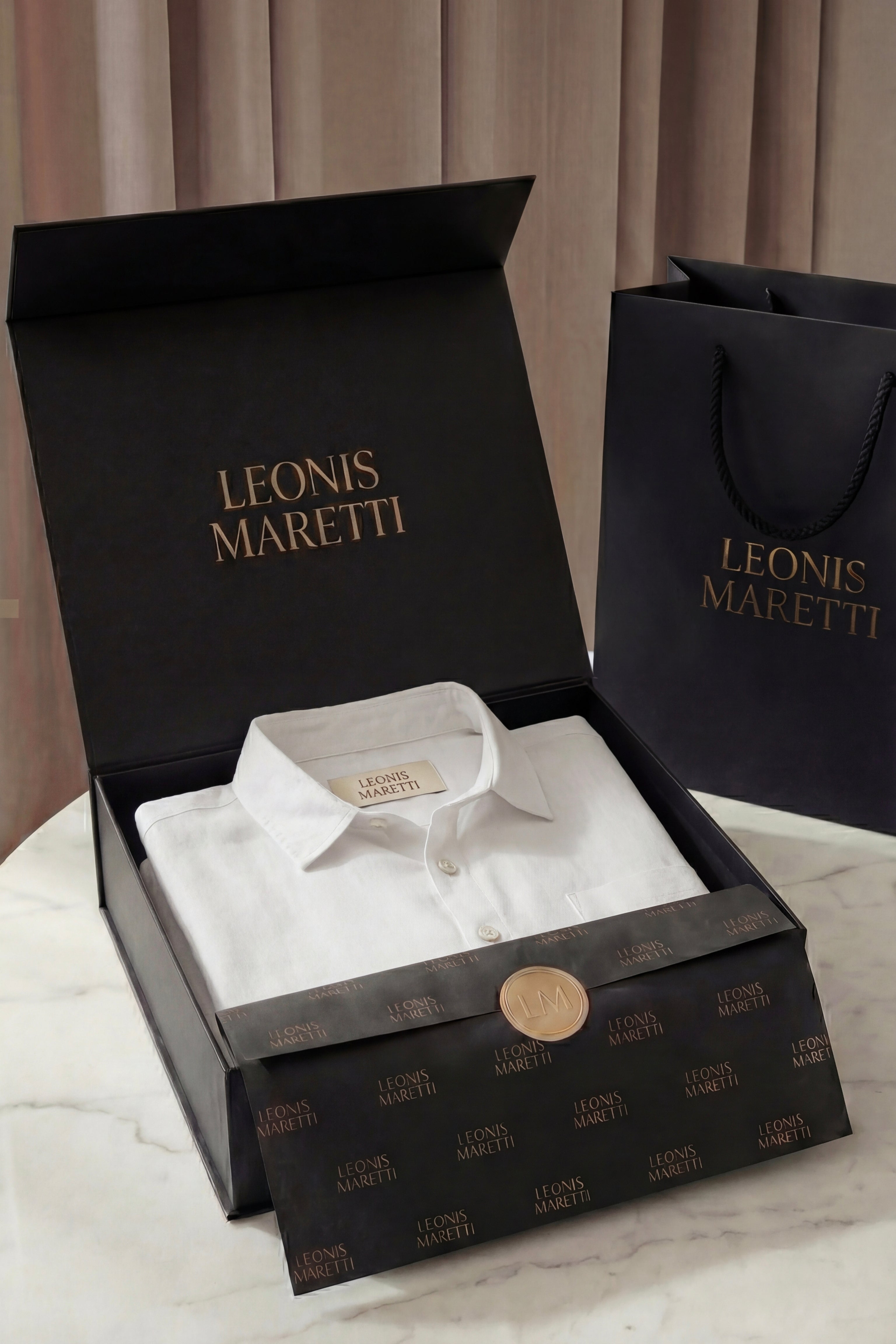 Torino Linen Shirt White