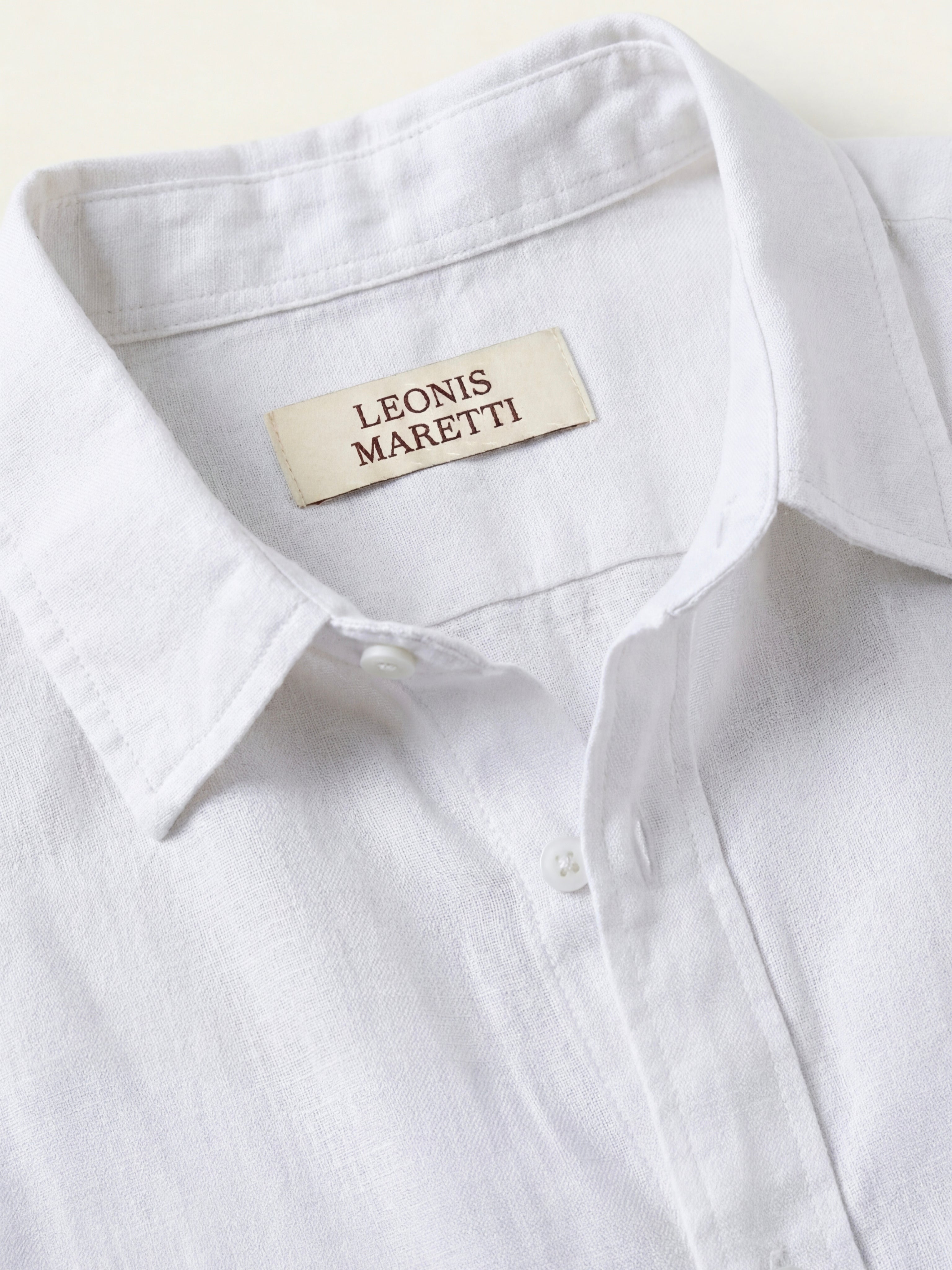 Trento Linen Set White/Beige
